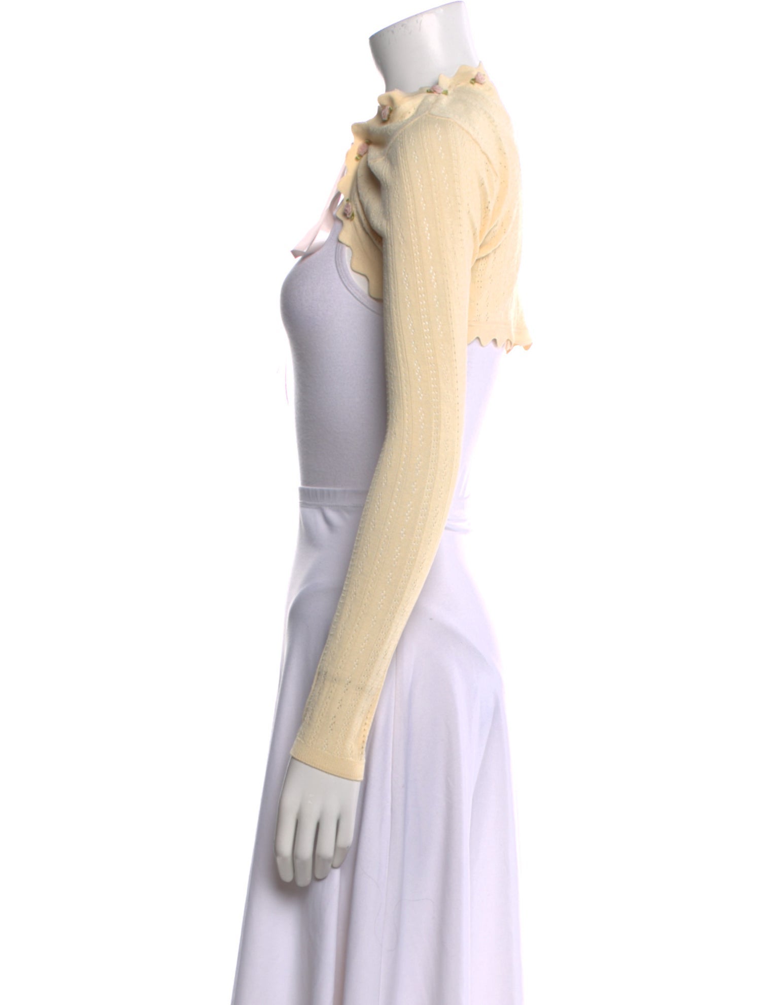 For Love & Lemons Tie Neck Sweater