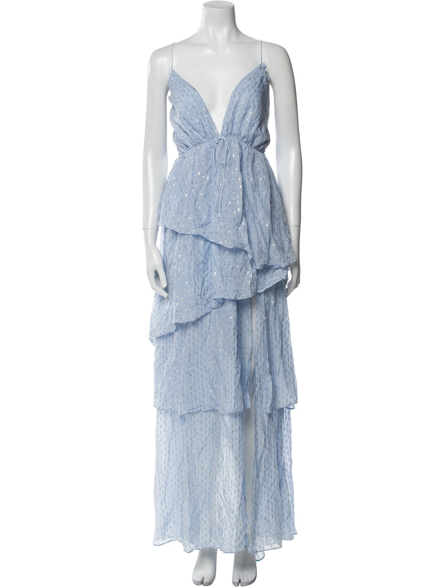 For Love & Lemons Striped Long Dress w/ Tags