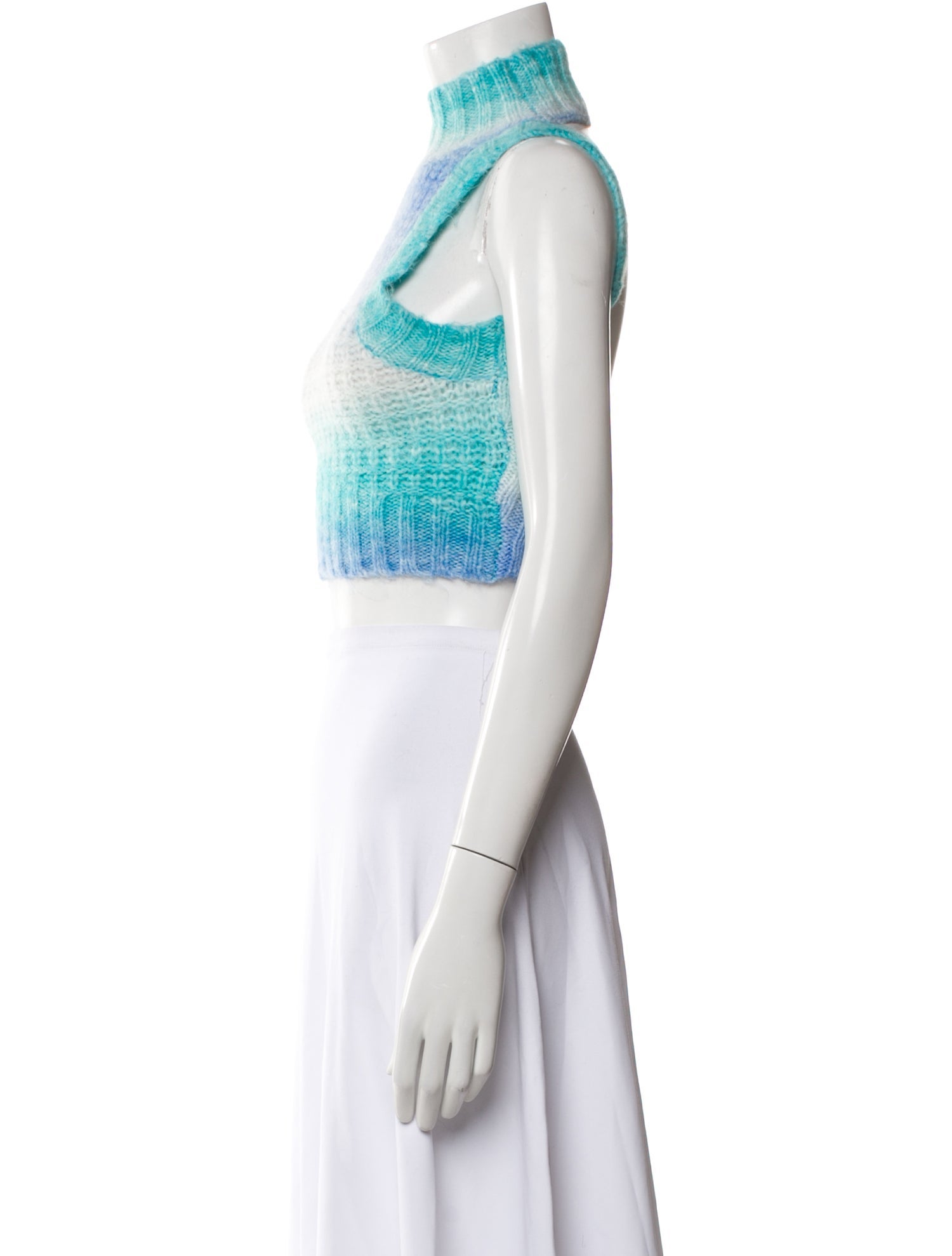 For Love & Lemons Printed Turtleneck Sweater