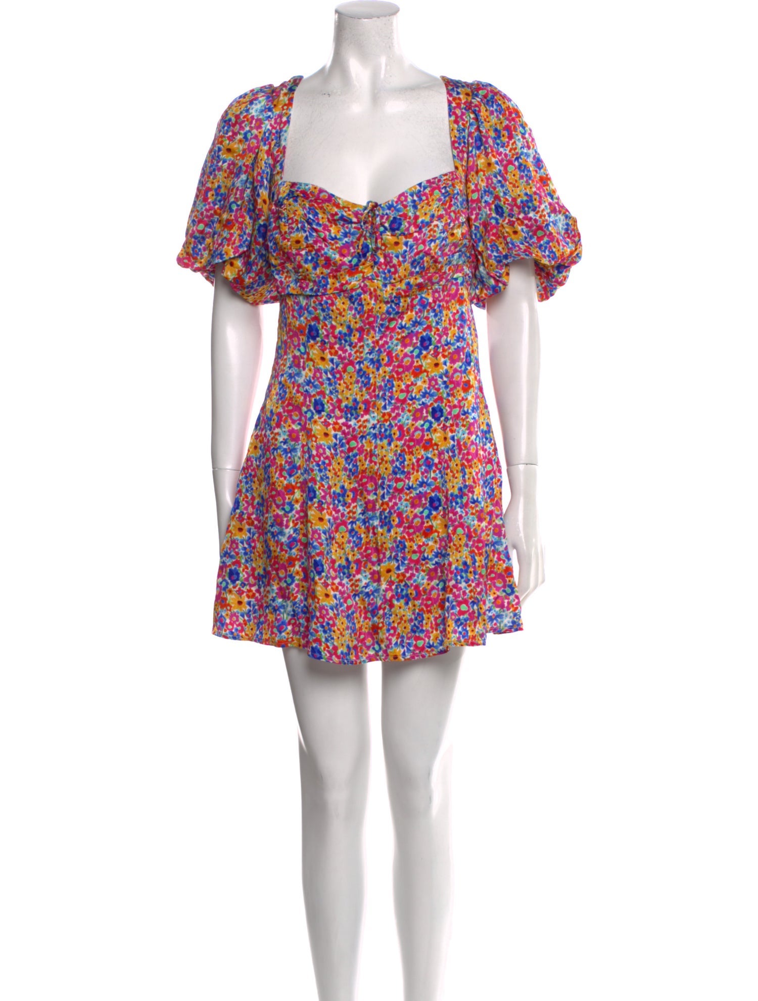 For Love & Lemons Floral Print Mini Dress w/ Tags