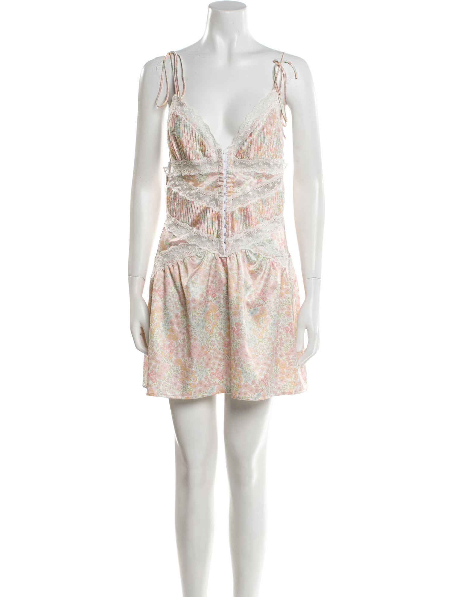 For Love & Lemons Printed Mini Dress