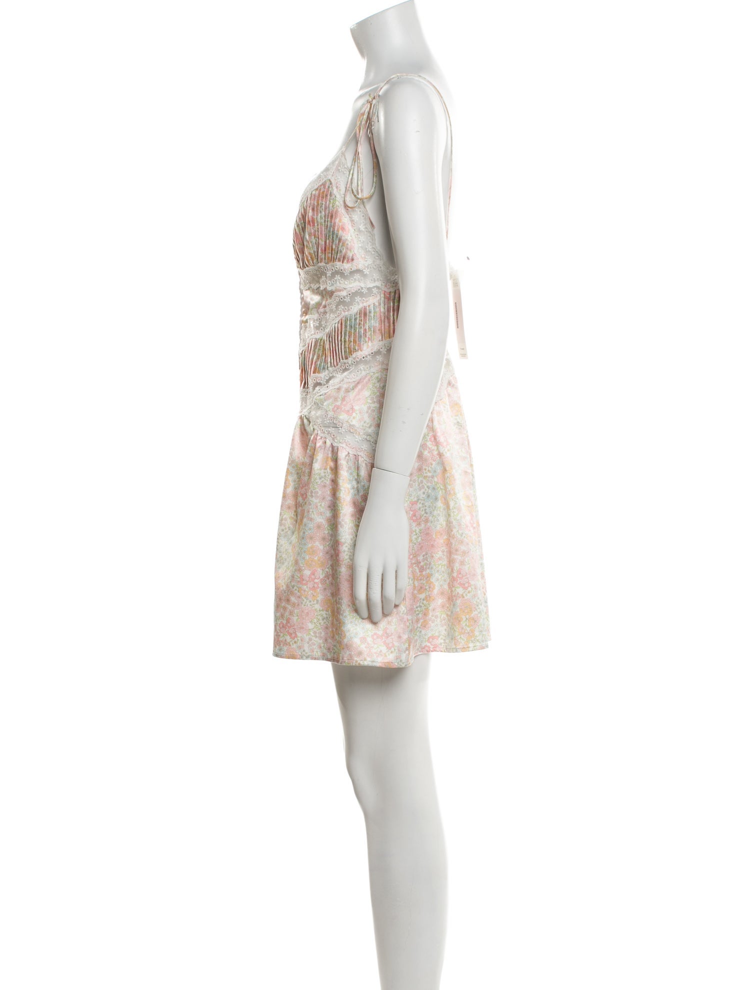 For Love & Lemons Printed Mini Dress