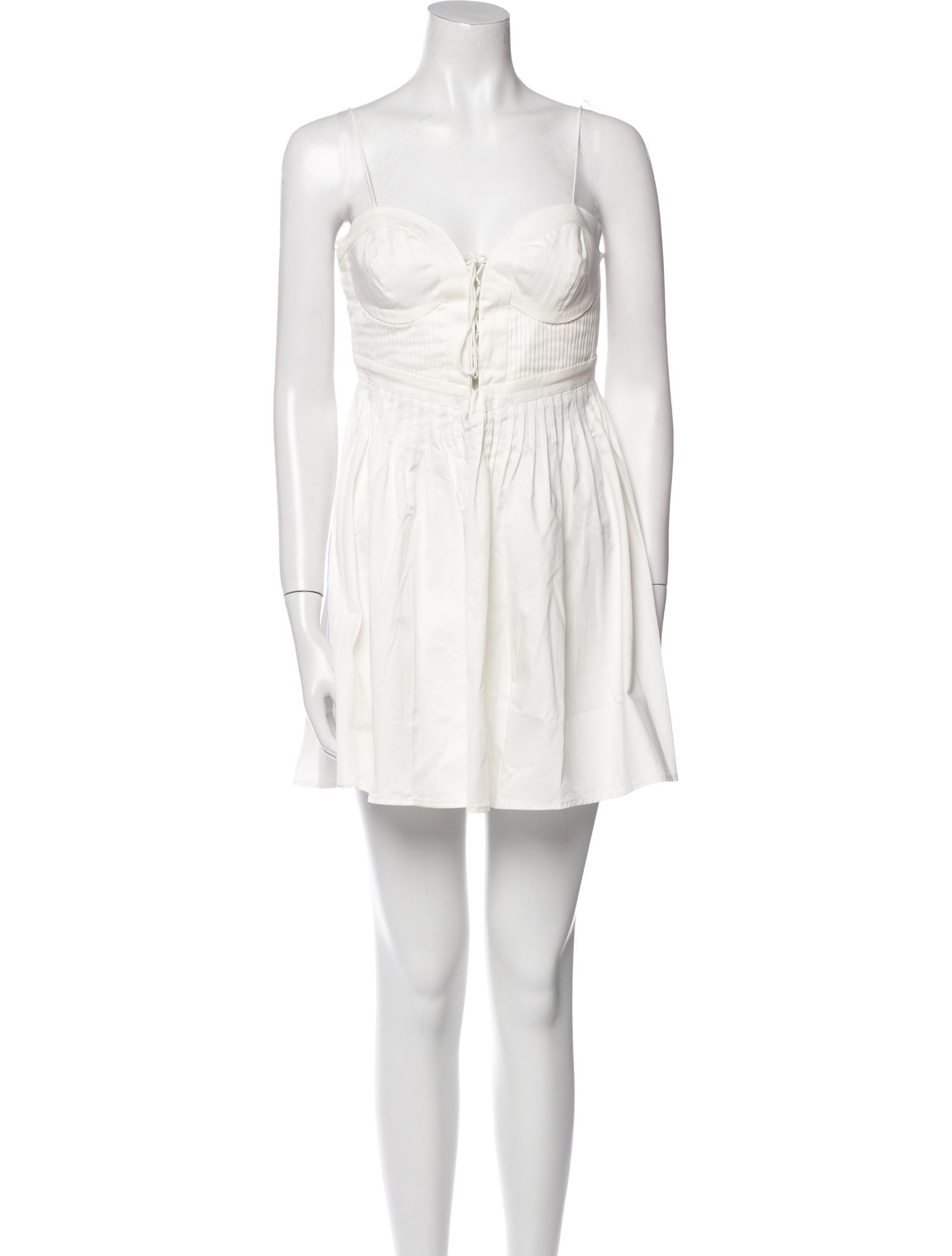 For Love & Lemons Strapless Mini Dress