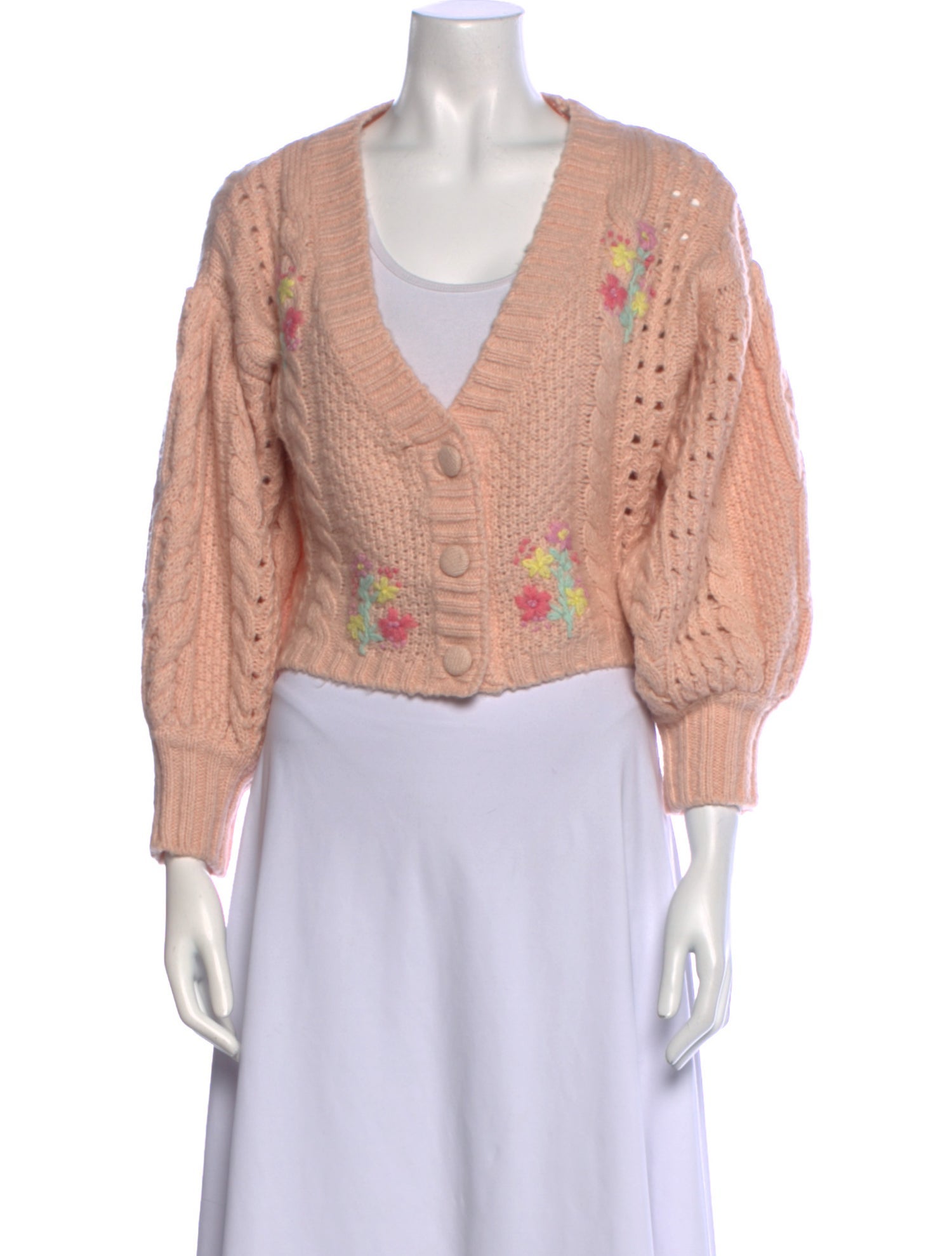 For Love & Lemons V-Neck Sweater