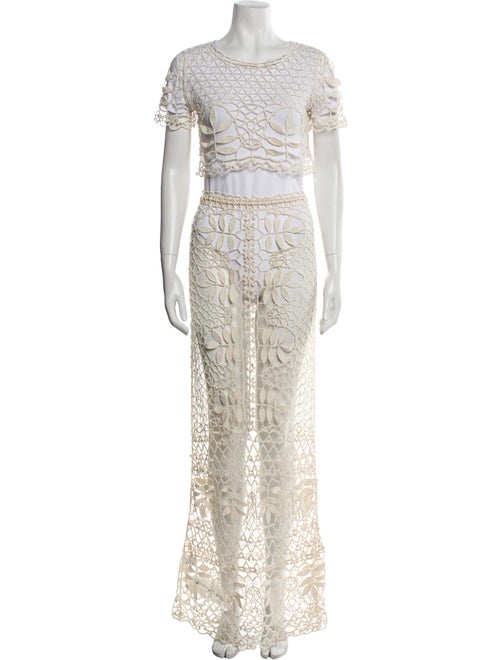 For Love & Lemons Lace Pattern Skirt Set w/ Tags