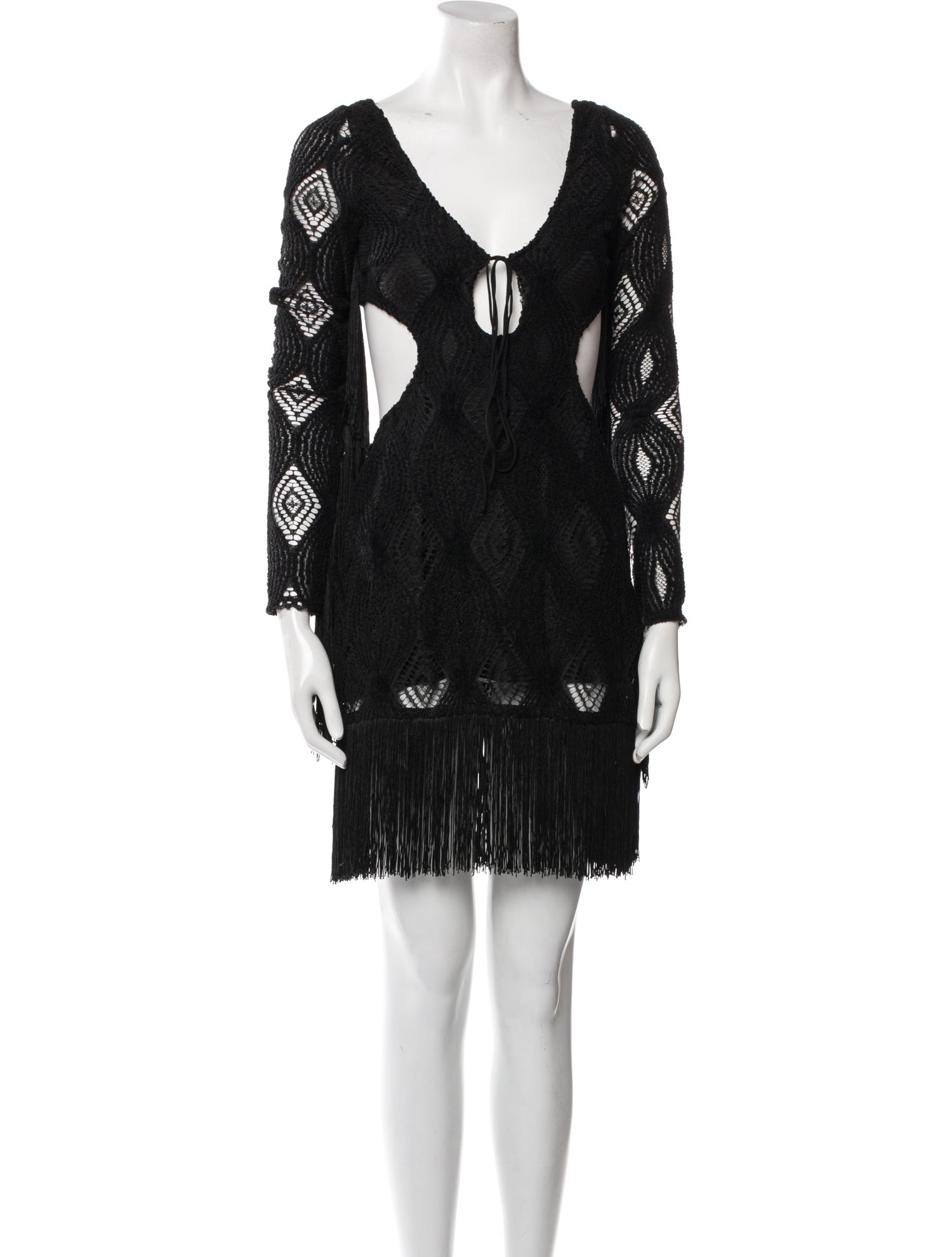 For Love & Lemons V-Neck Mini Dress w/ Tags
