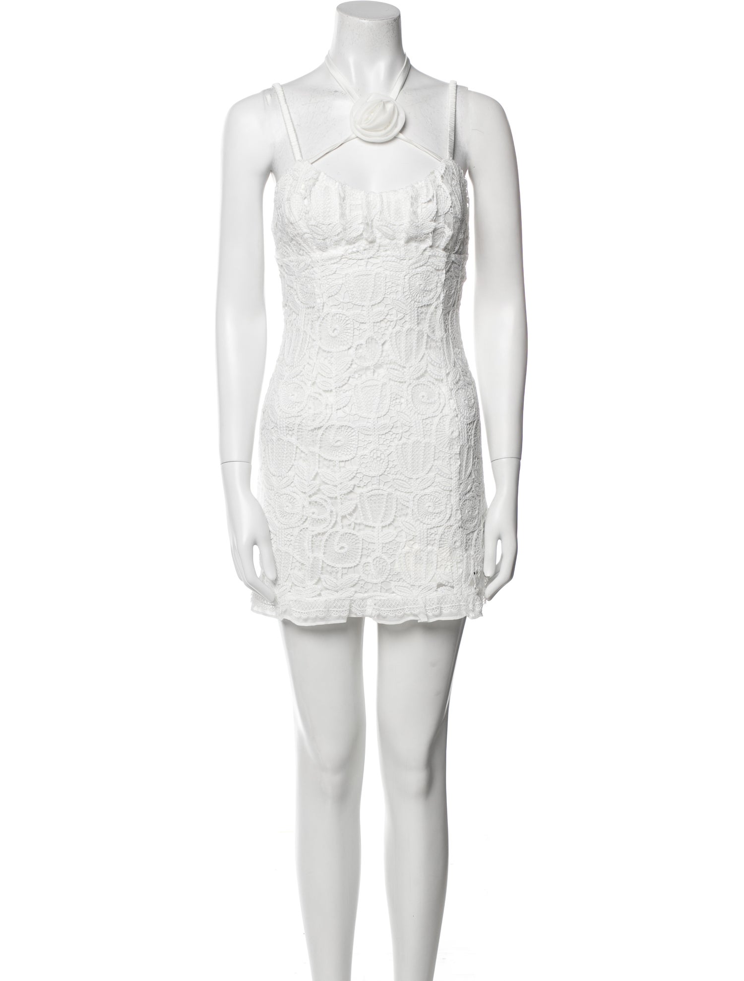 For Love & Lemons Halterneck Mini Dress