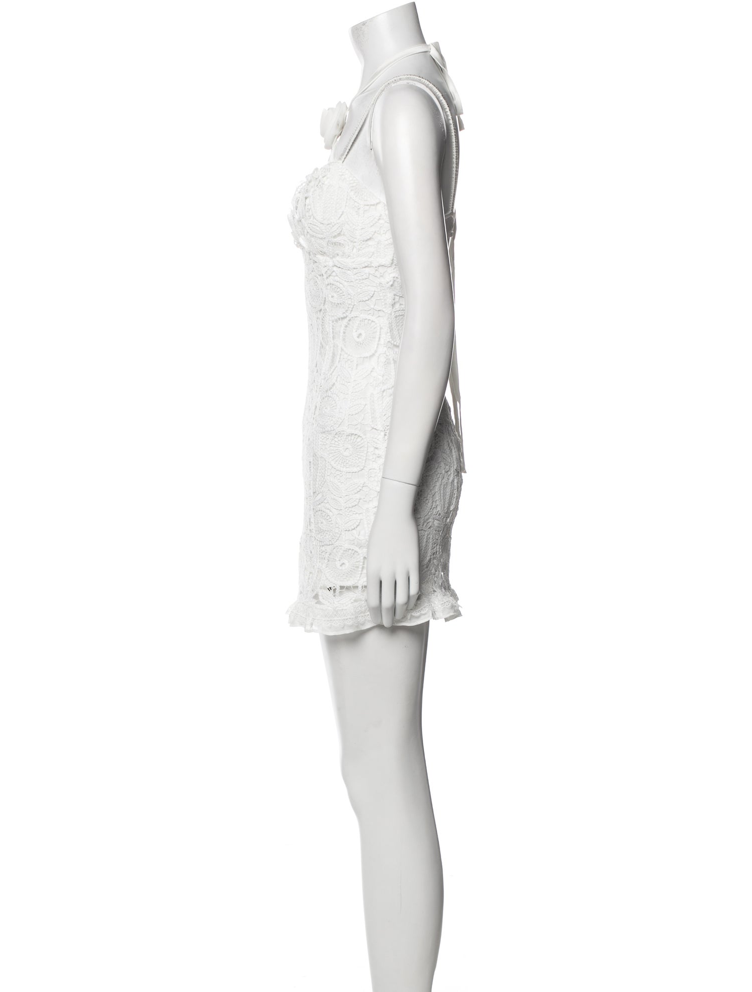 For Love & Lemons Halterneck Mini Dress
