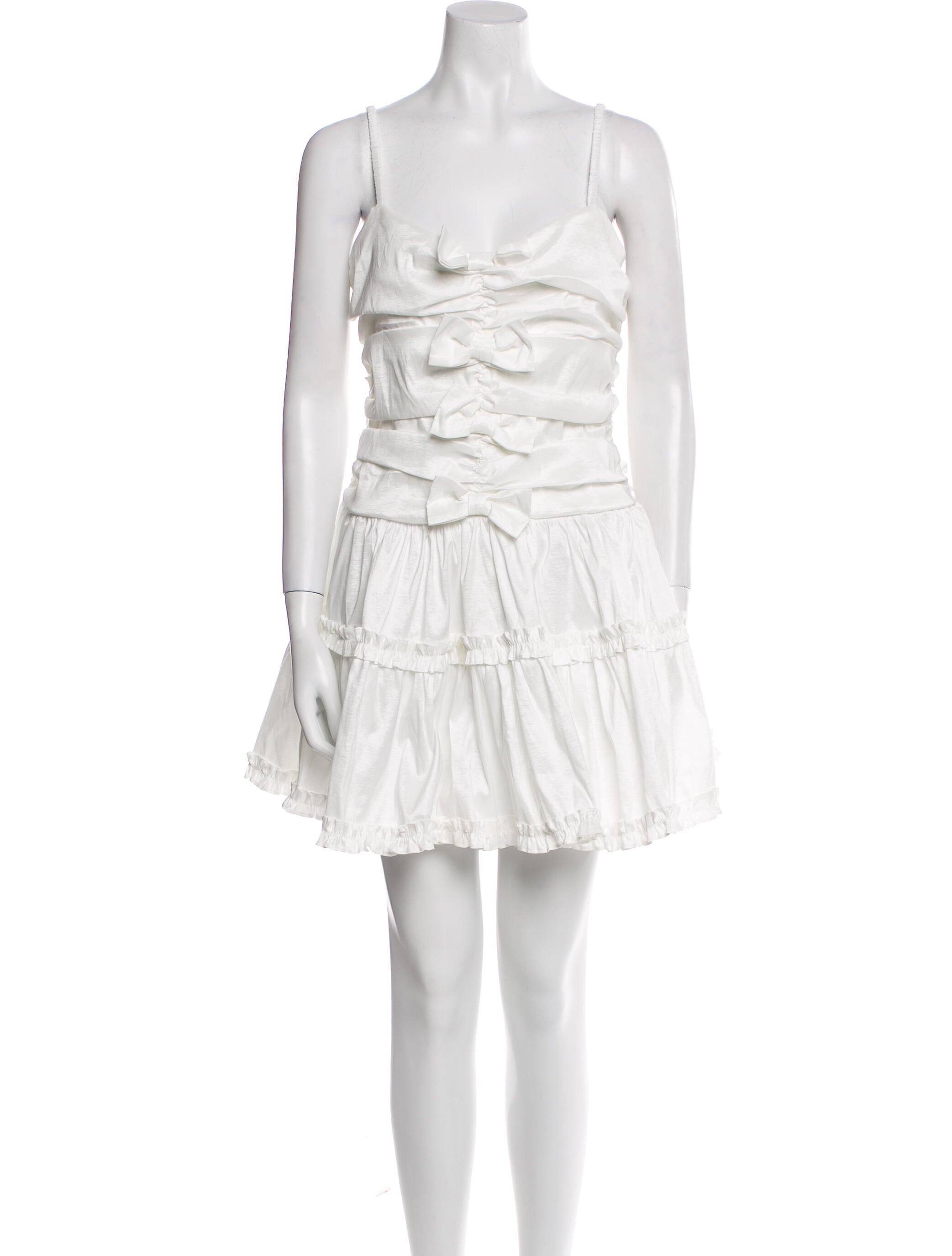 For Love & Lemons Square Neckline Mini Dress w/ Tags