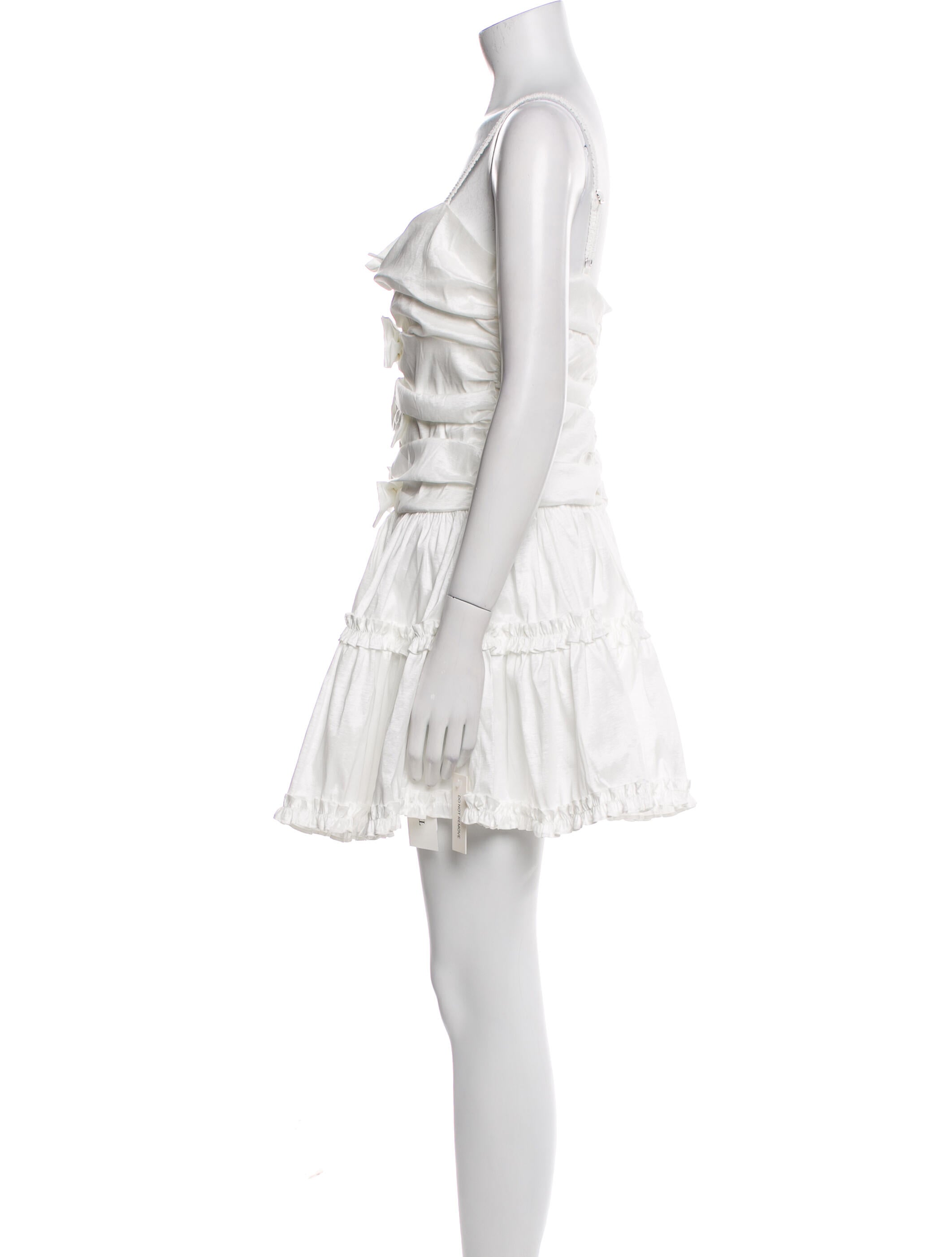 For Love & Lemons Square Neckline Mini Dress w/ Tags