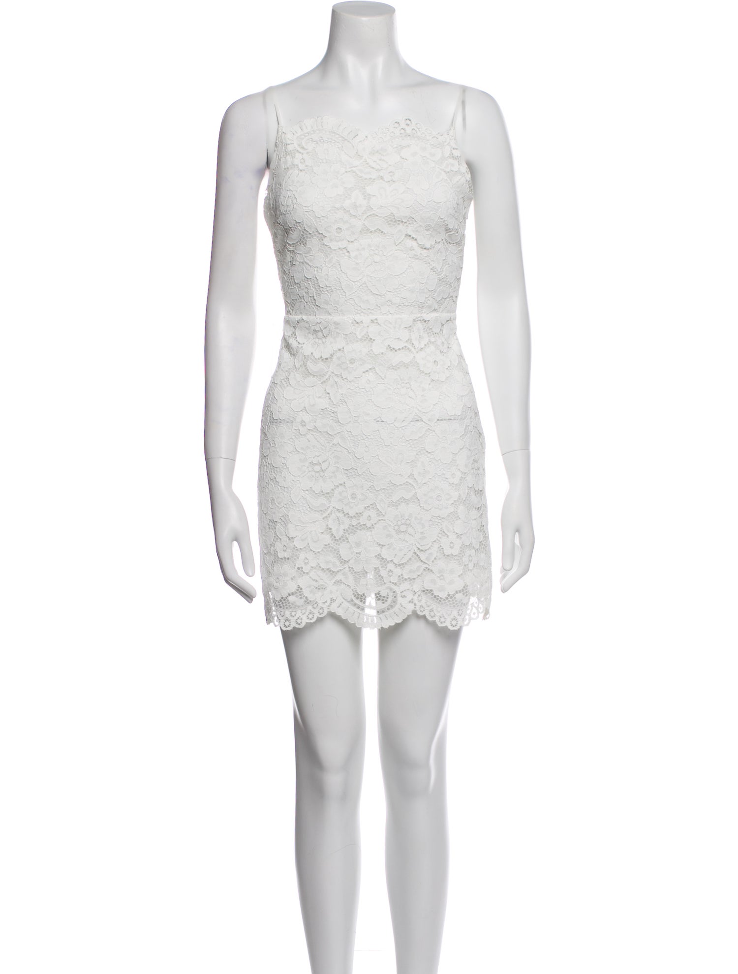 For Love & Lemons Strapless Mini Dress