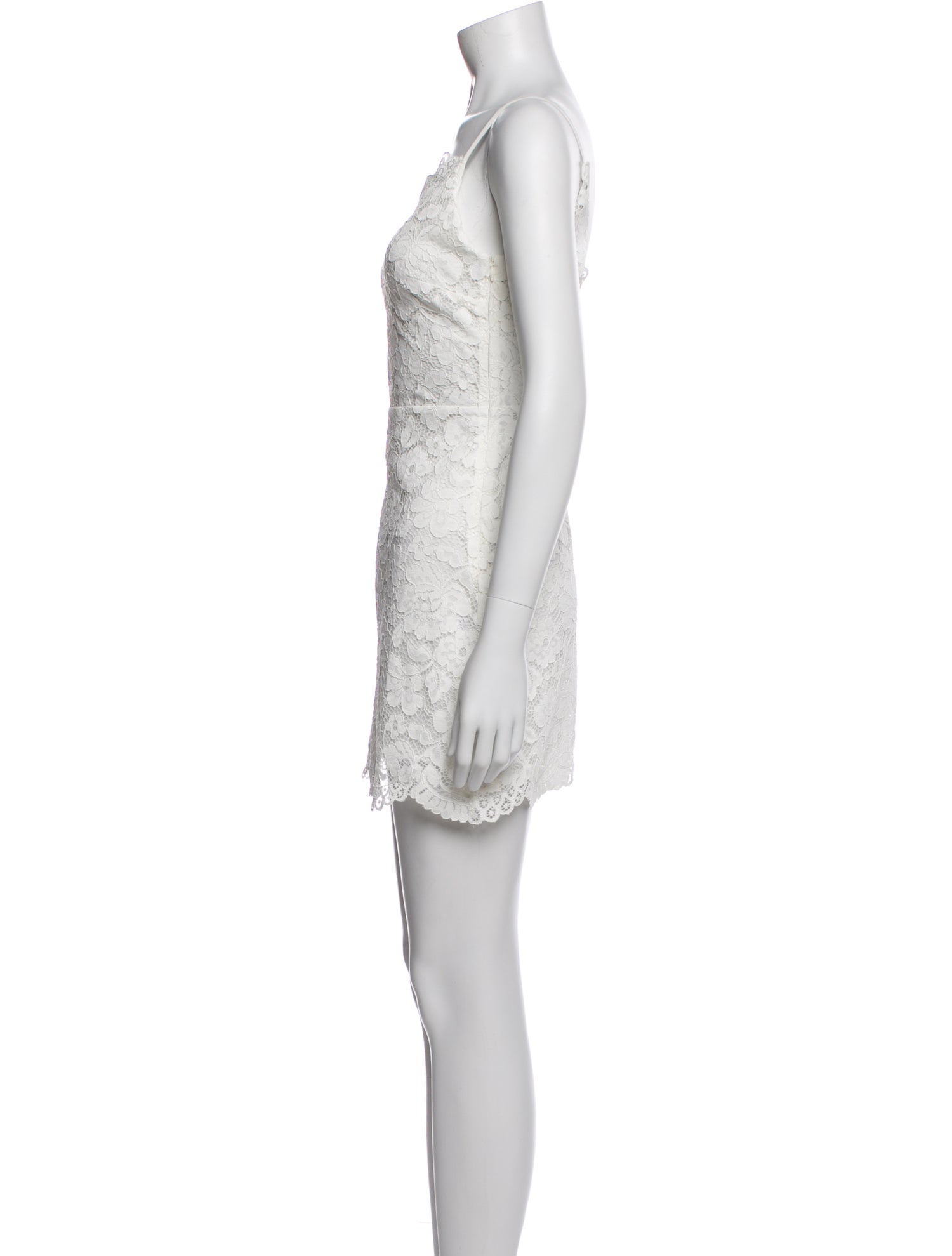 For Love & Lemons Strapless Mini Dress