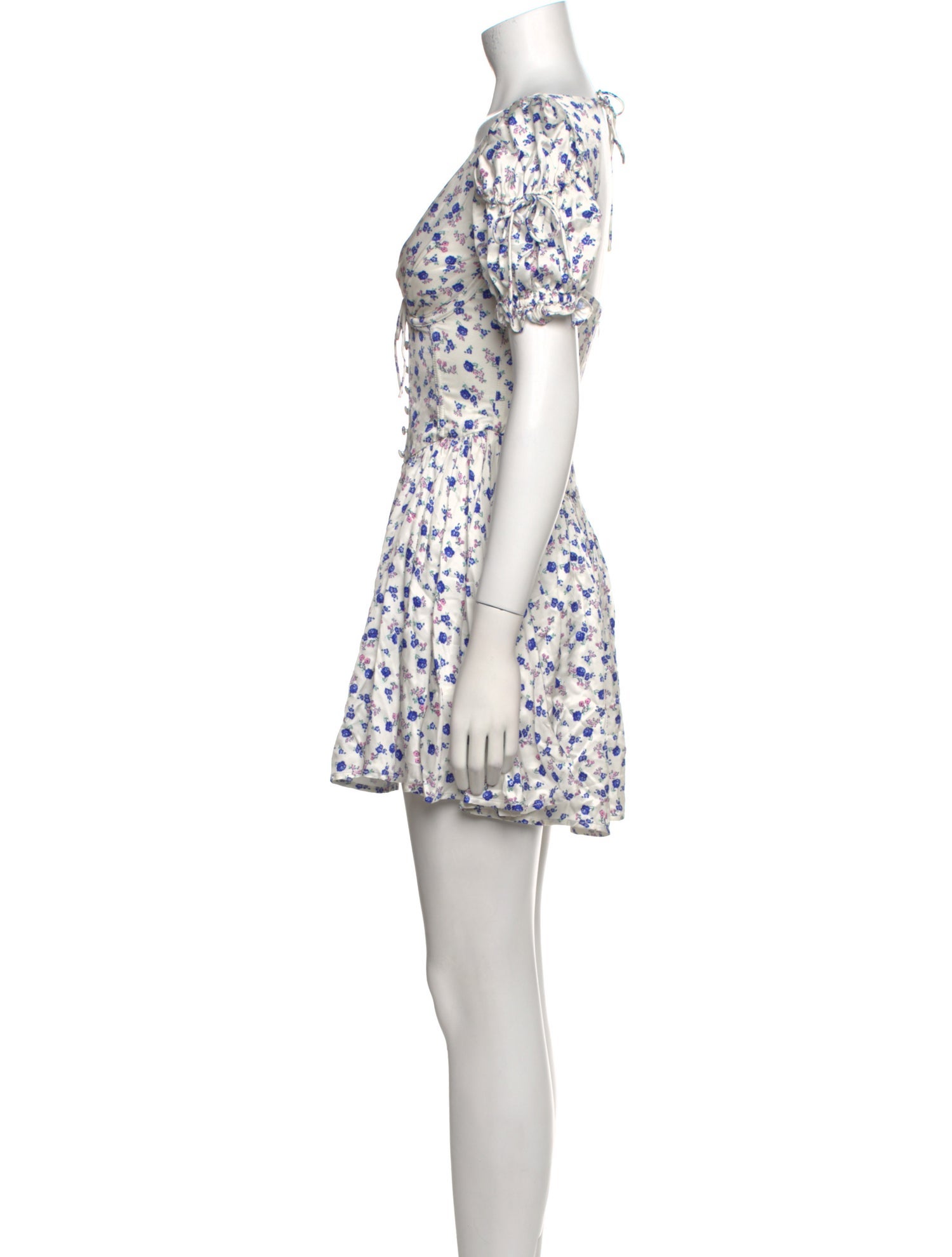 For Love & Lemons Floral Print Mini Dress w/ Tags