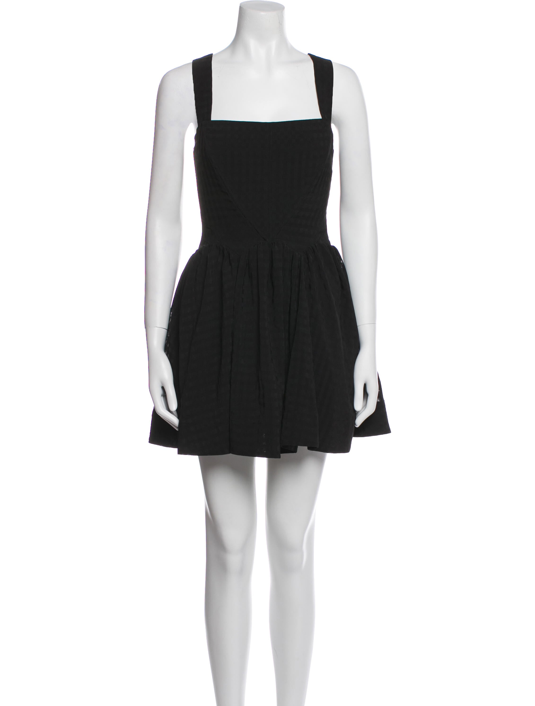 For Love & Lemons Square Neckline Mini Dress