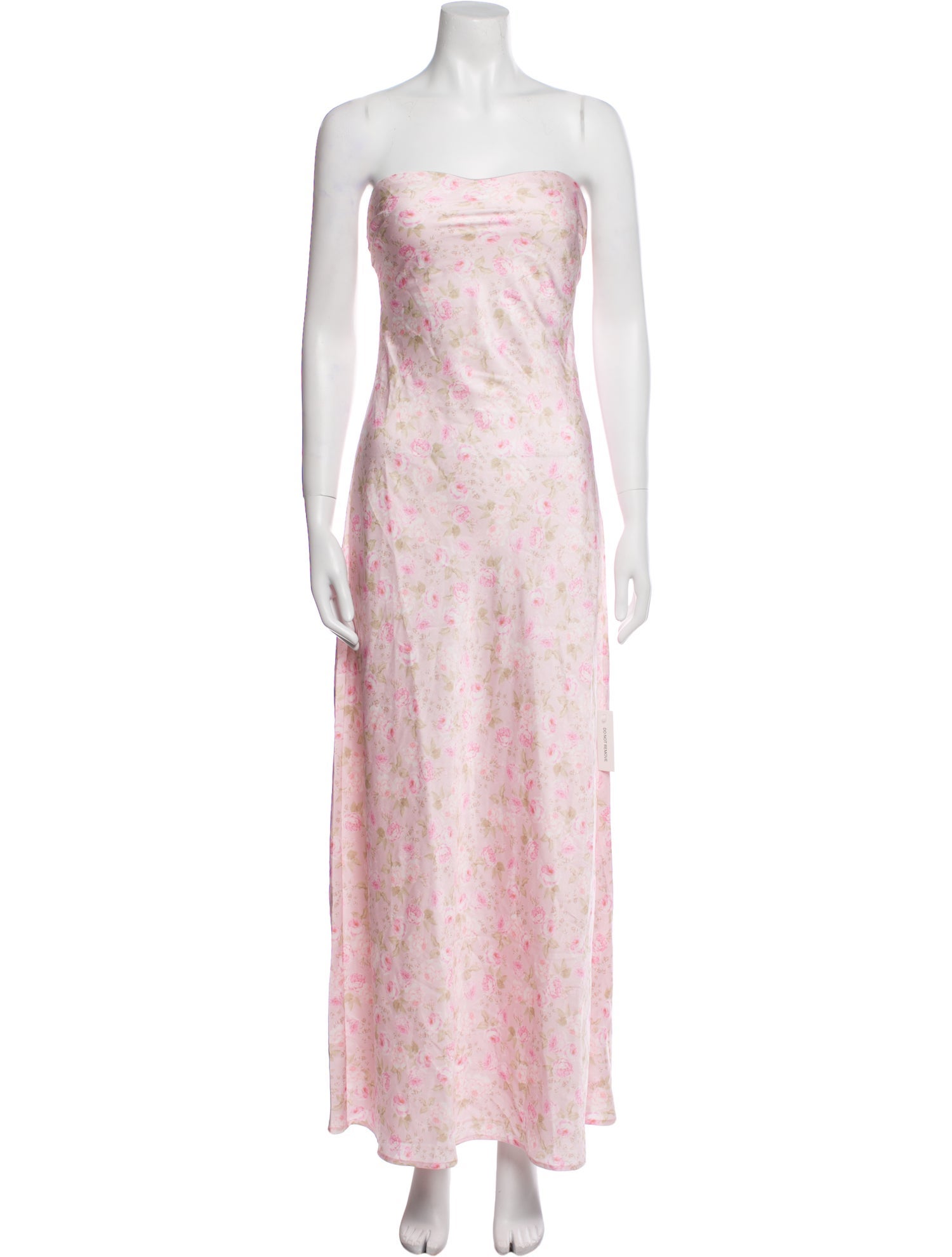 For Love & Lemons Floral Print Long Dress