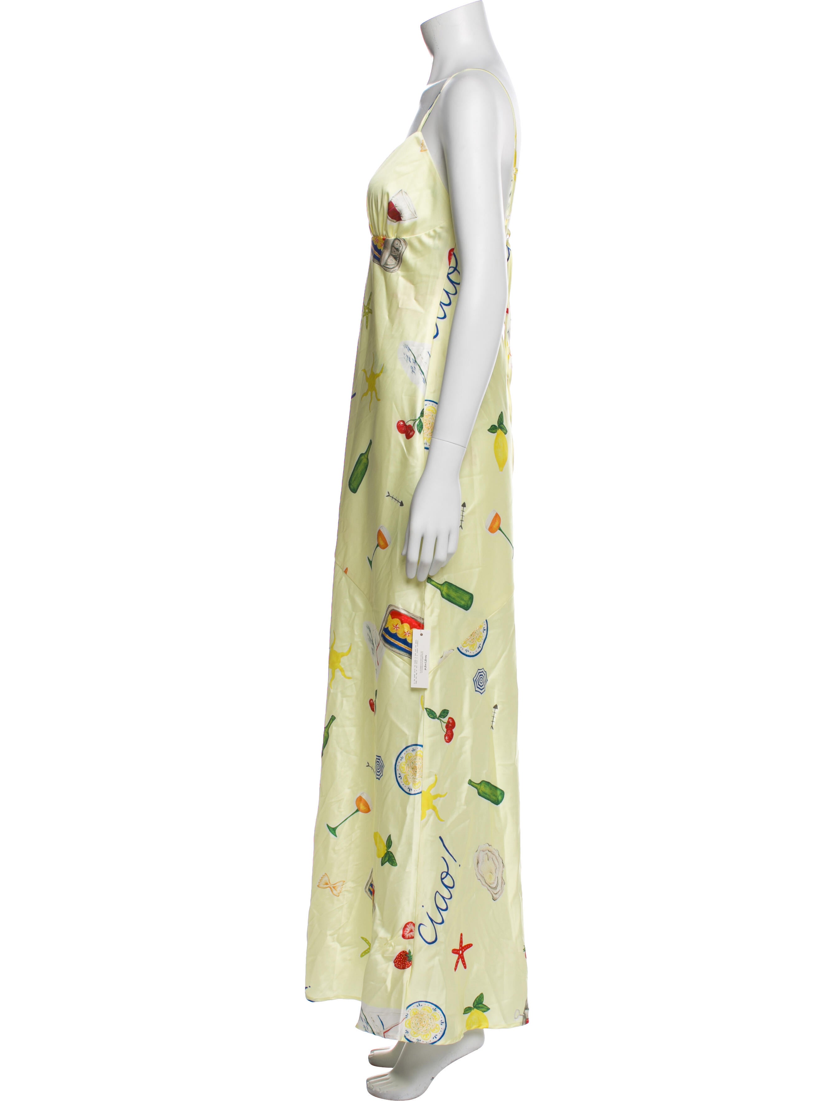 For Love & Lemons Floral Print Long Dress w/ Tags