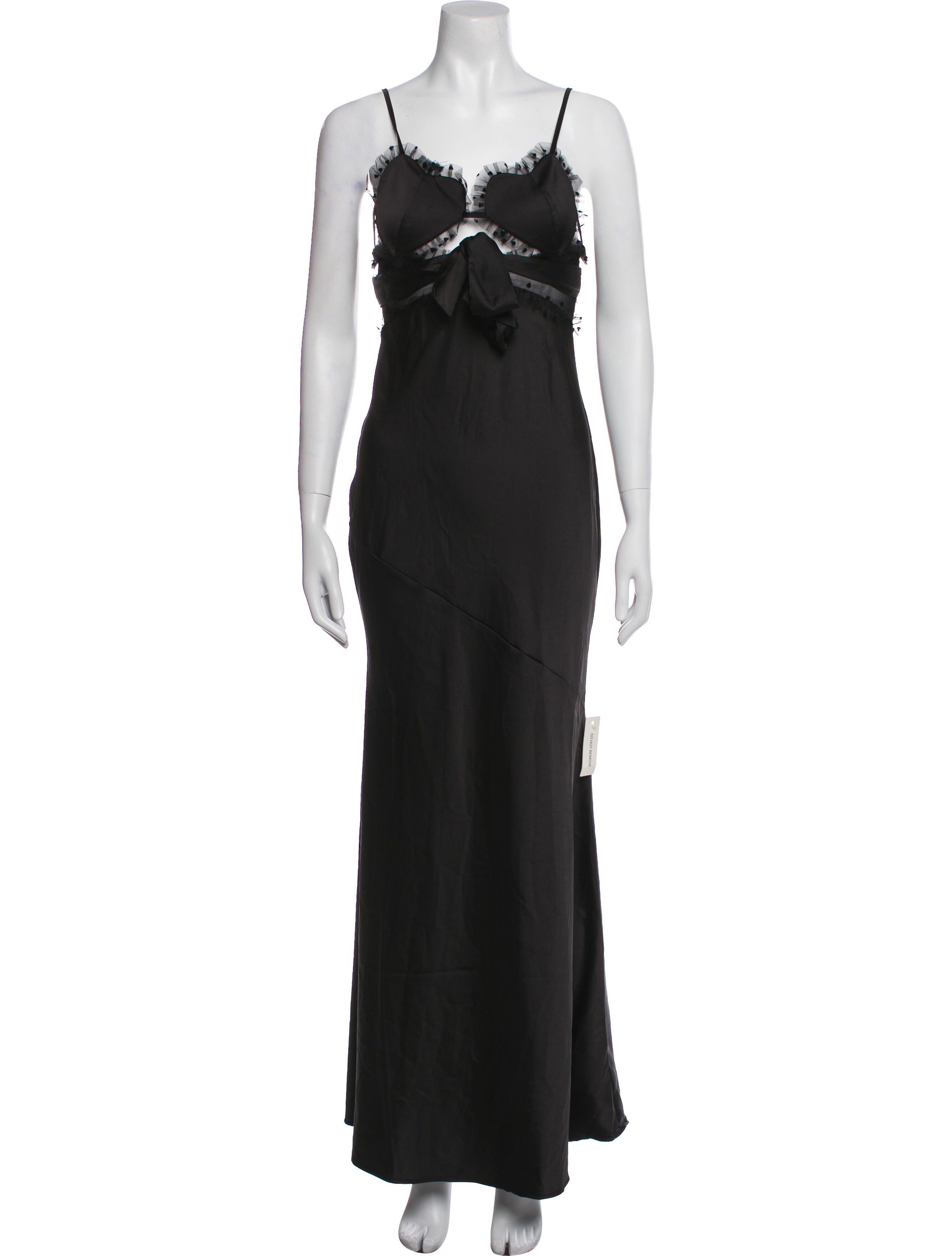 For Love & Lemons Square Neckline Long Dress