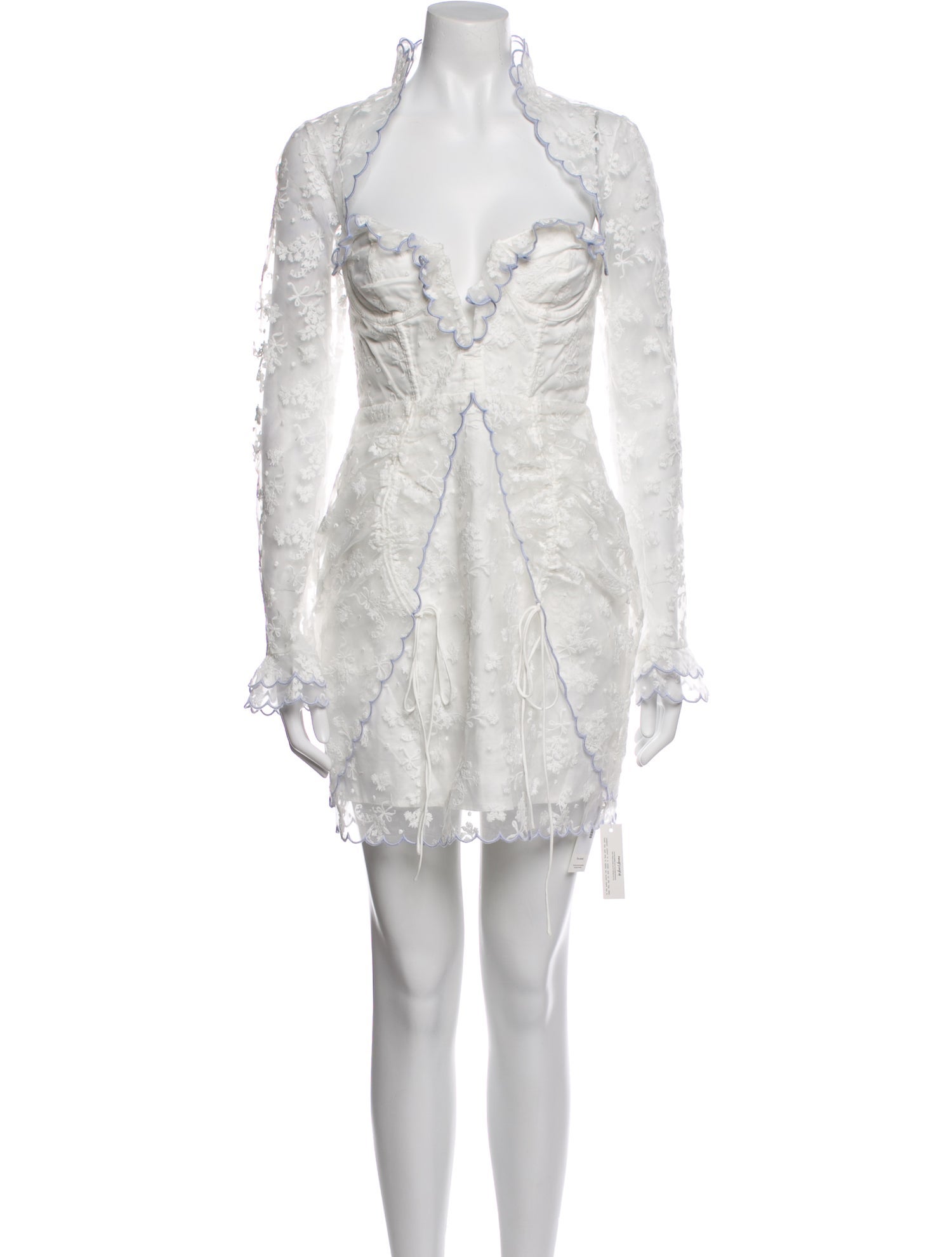 For Love & Lemons Mock Neck Mini Dress w/ Tags