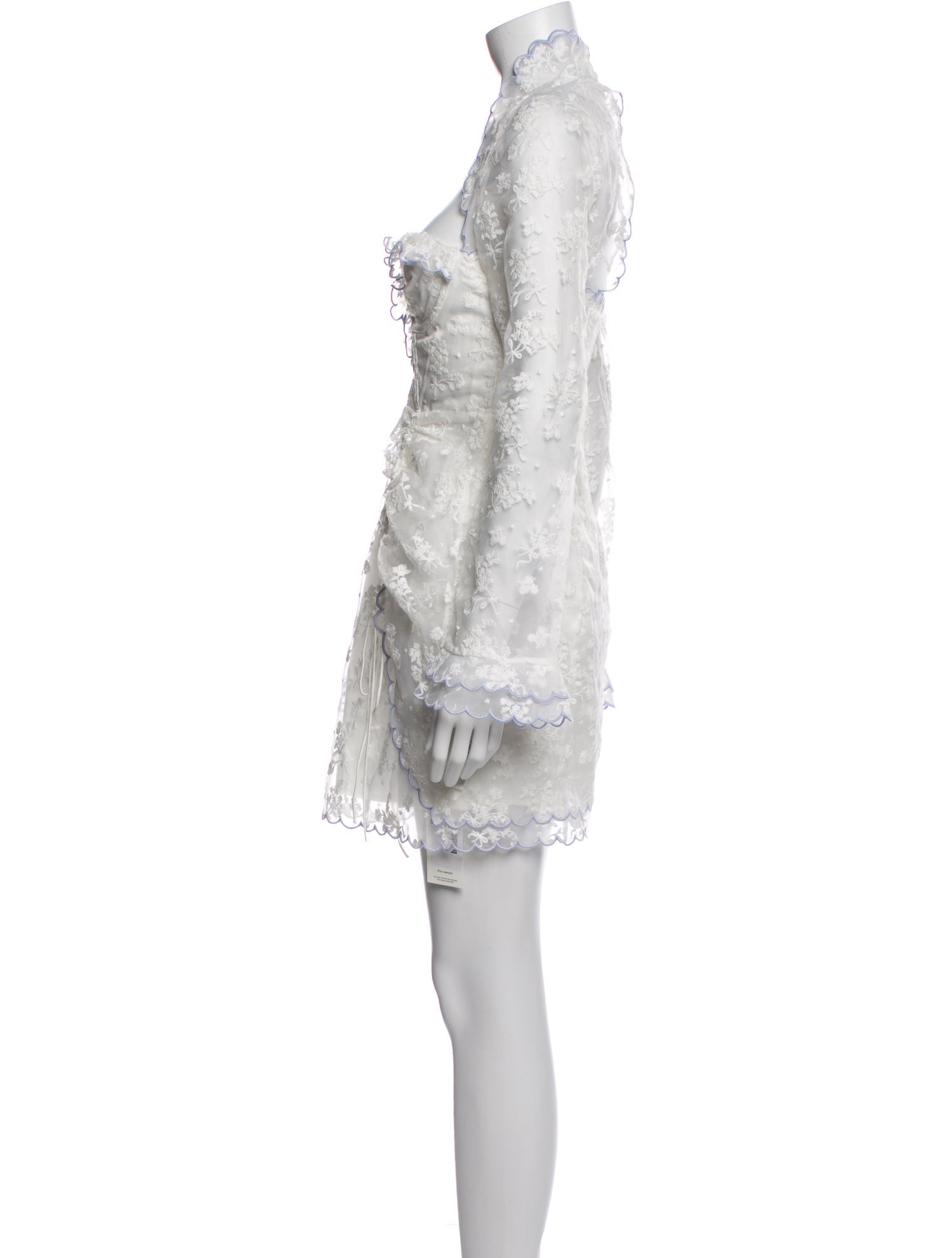 For Love & Lemons Mock Neck Mini Dress w/ Tags