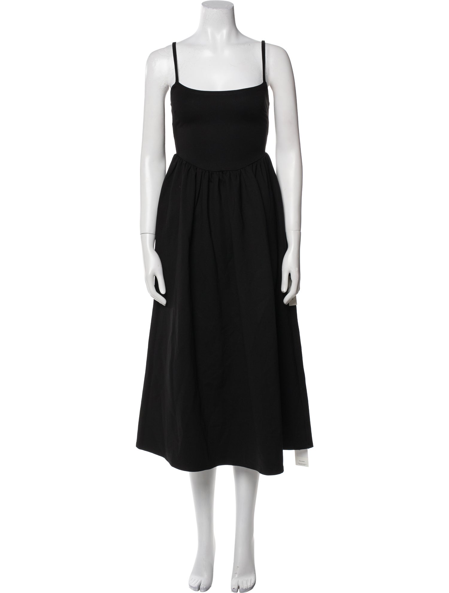 For Love & Lemons Square Neckline Midi Length Dress