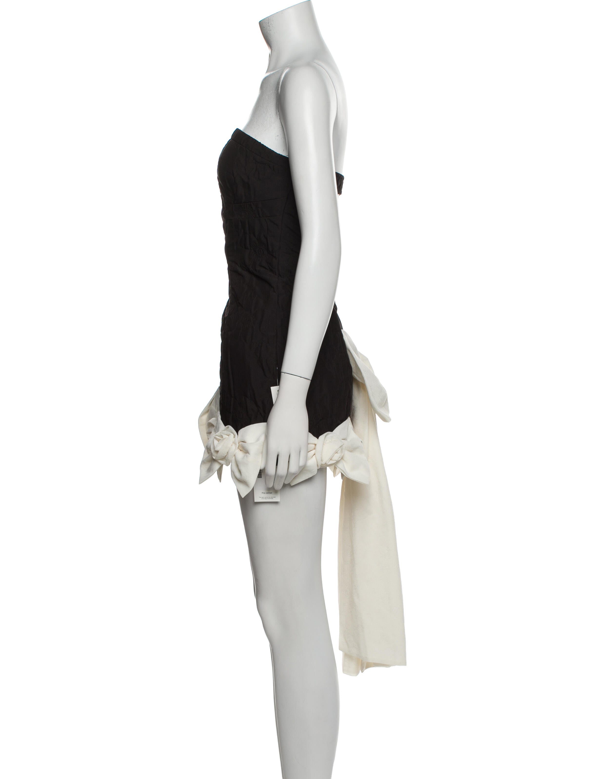 For Love & Lemons Strapless Mini Dress