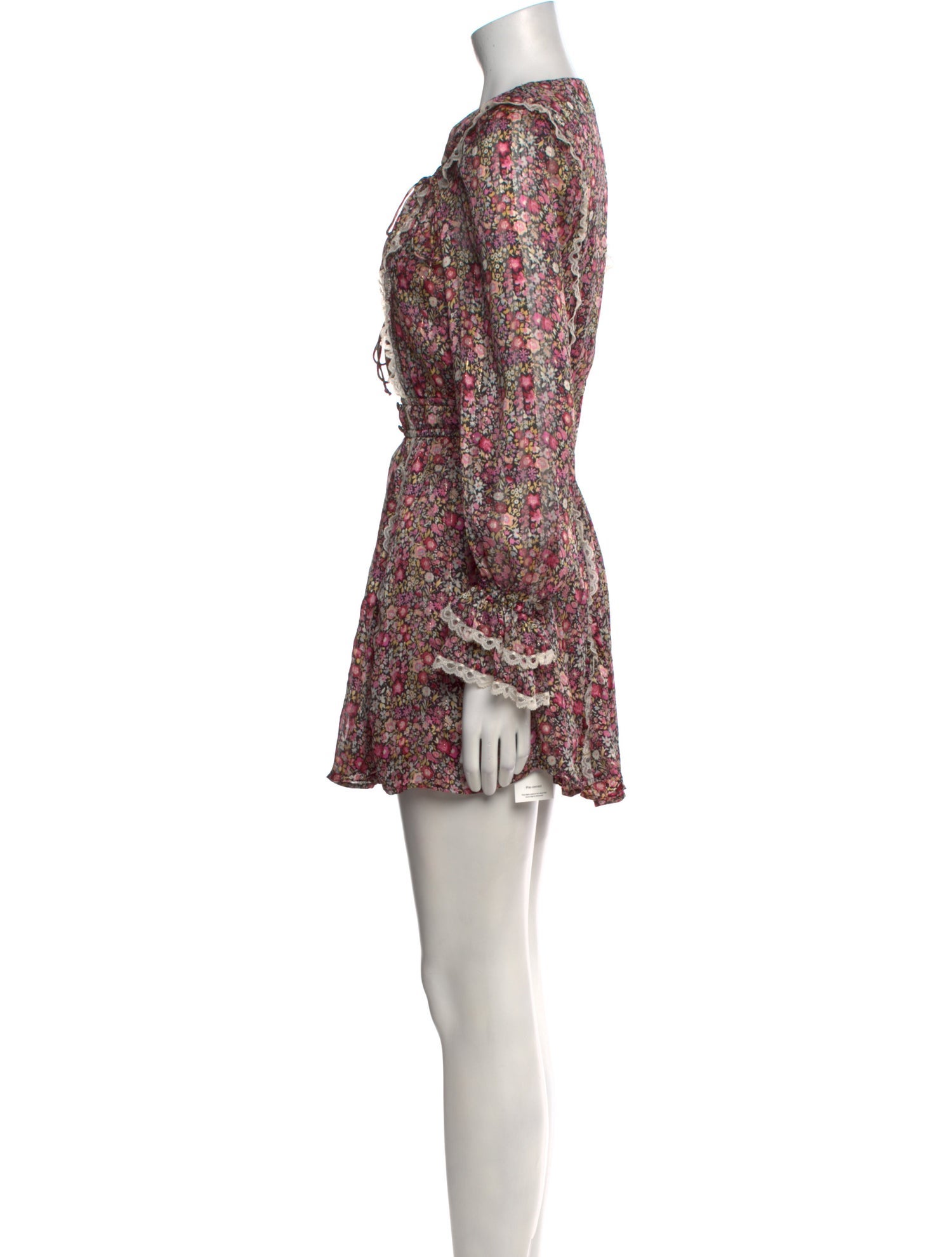 For Love & Lemons Printed Mini Dress