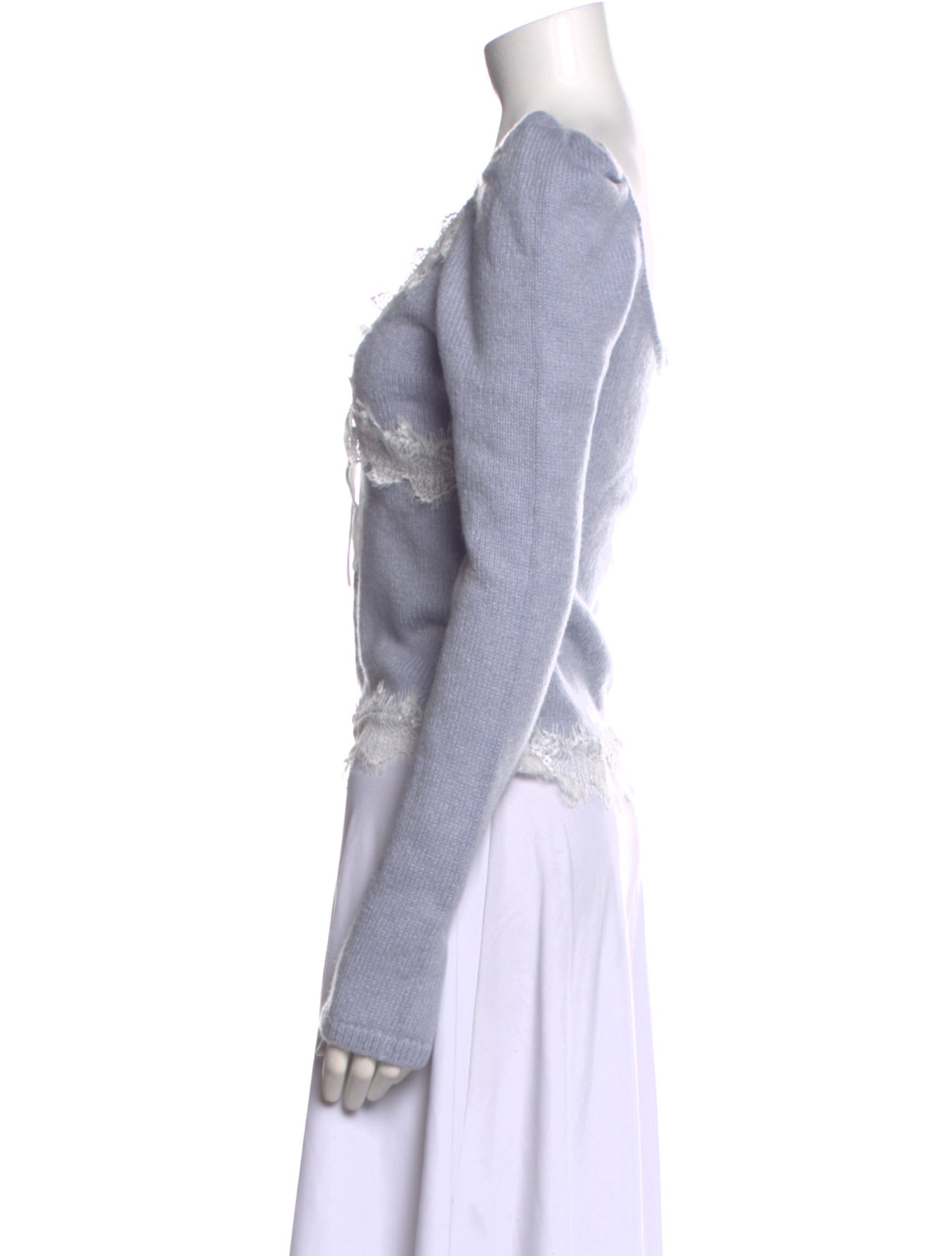 For Love & Lemons V-Neck Long Sleeve Top w/ Tags