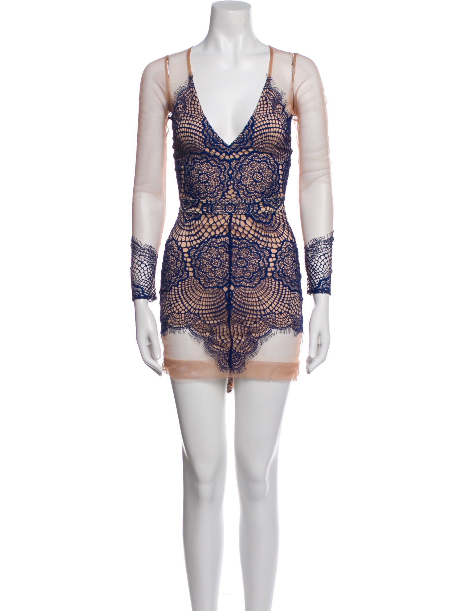 For Love & Lemons Printed Mini Dress