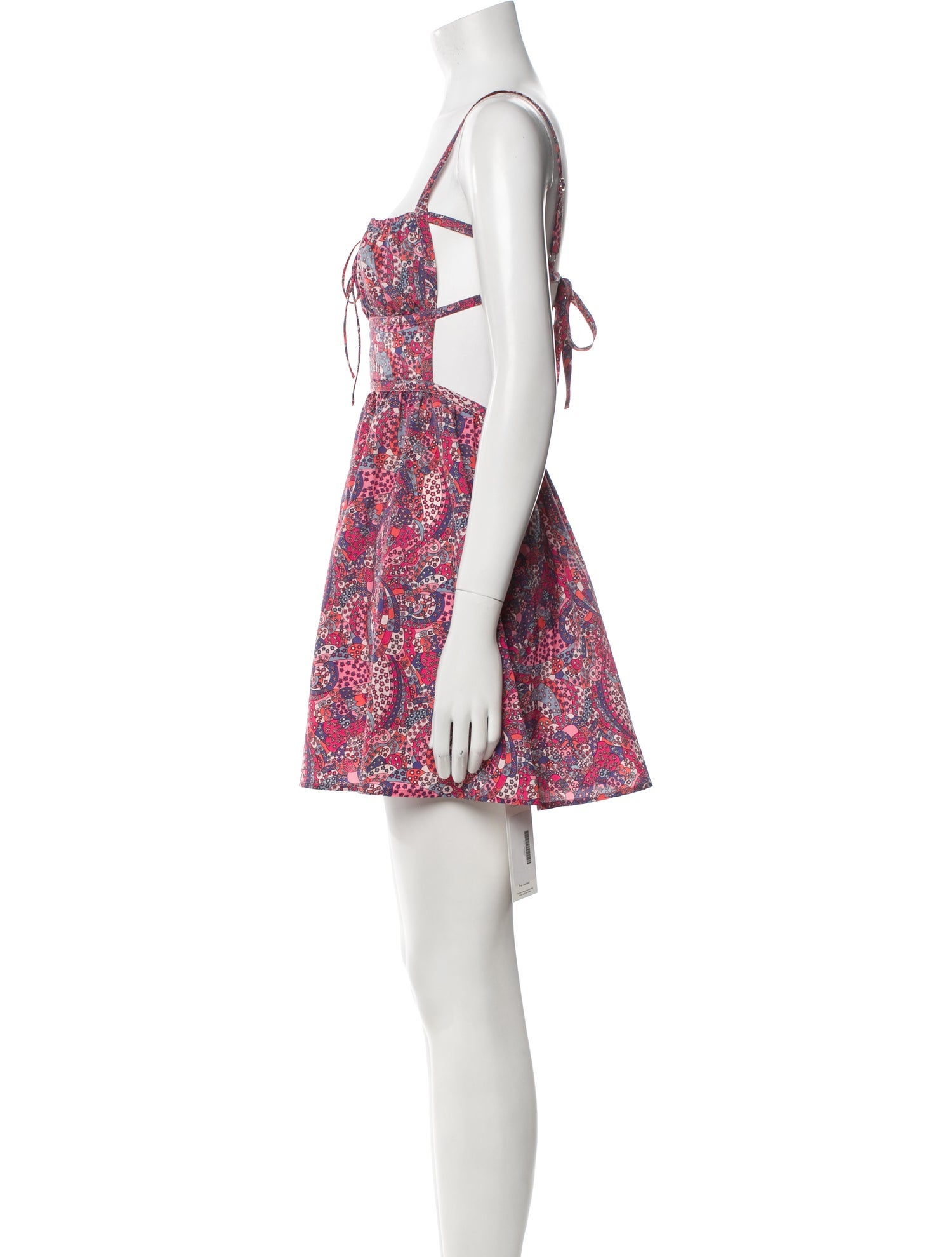 For Love & Lemons Floral Print Mini Dress