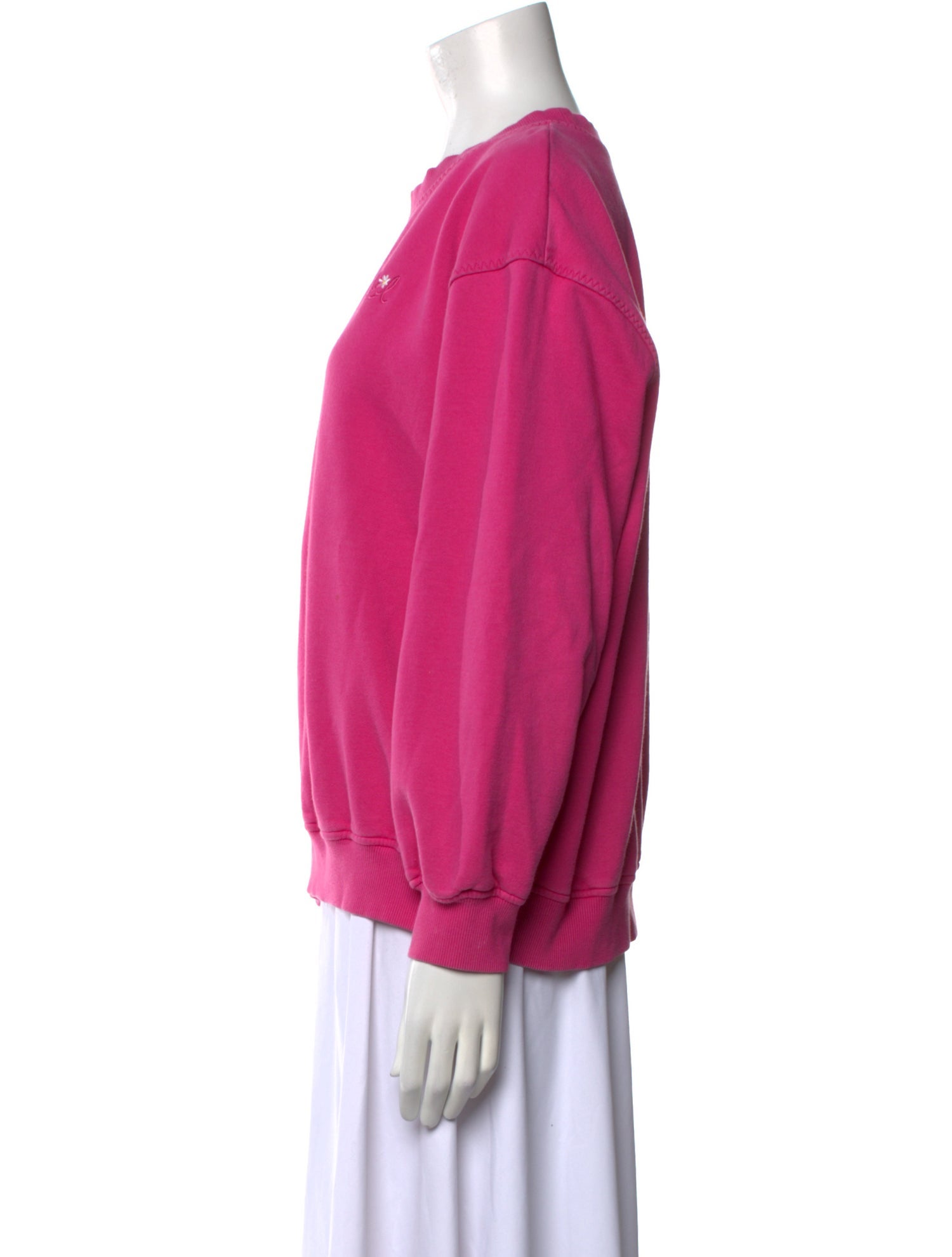 For Love & Lemons Crew Neck Long Sleeve Sweatshirt