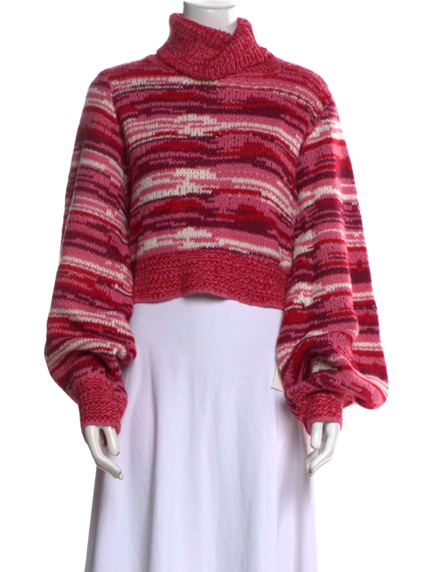 For Love & Lemons Striped Turtleneck Sweater w/ Tags