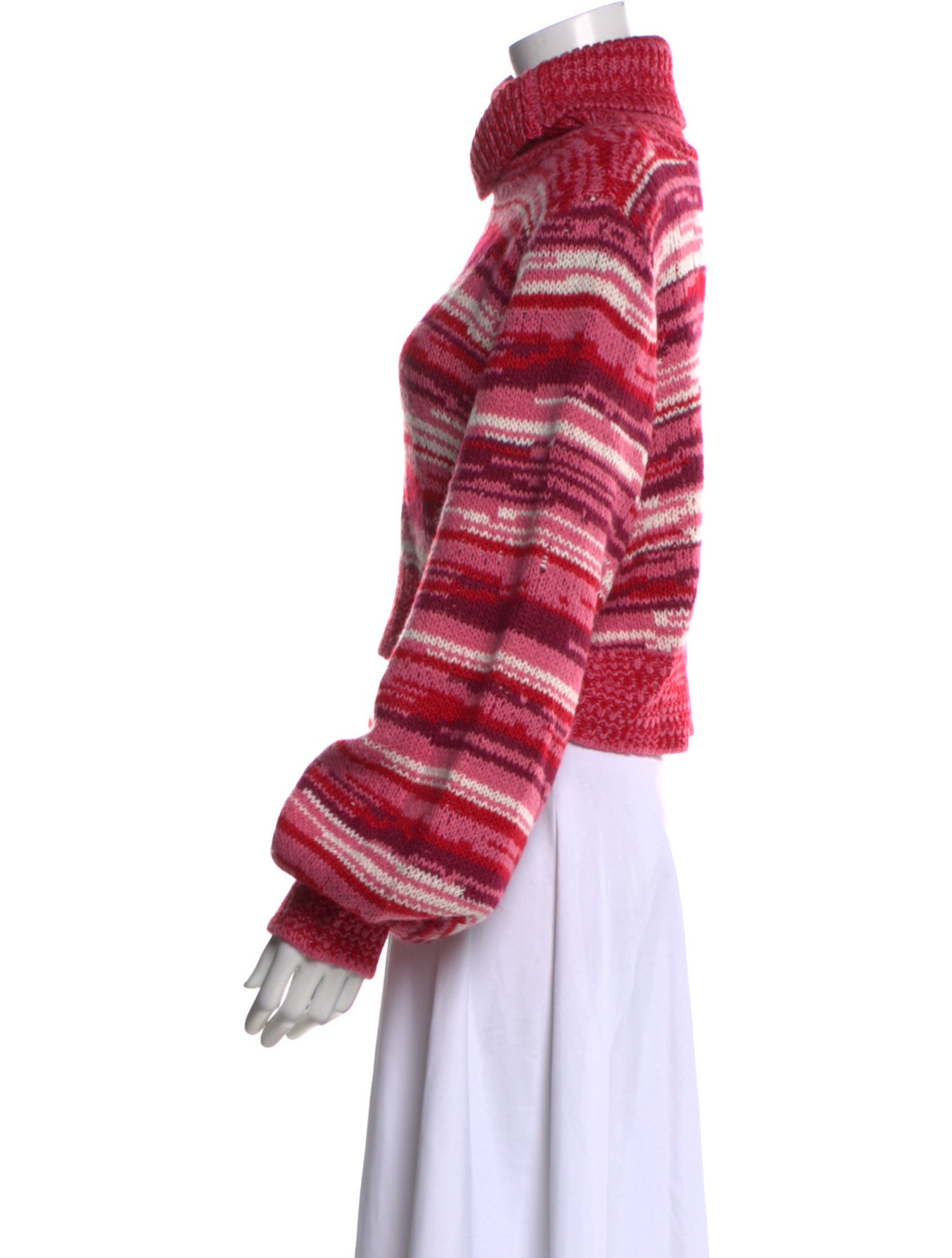 For Love & Lemons Striped Turtleneck Sweater w/ Tags