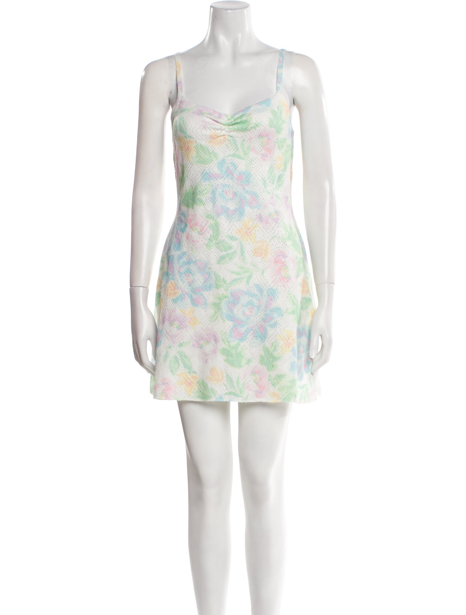 For Love & Lemons Printed Mini Dress