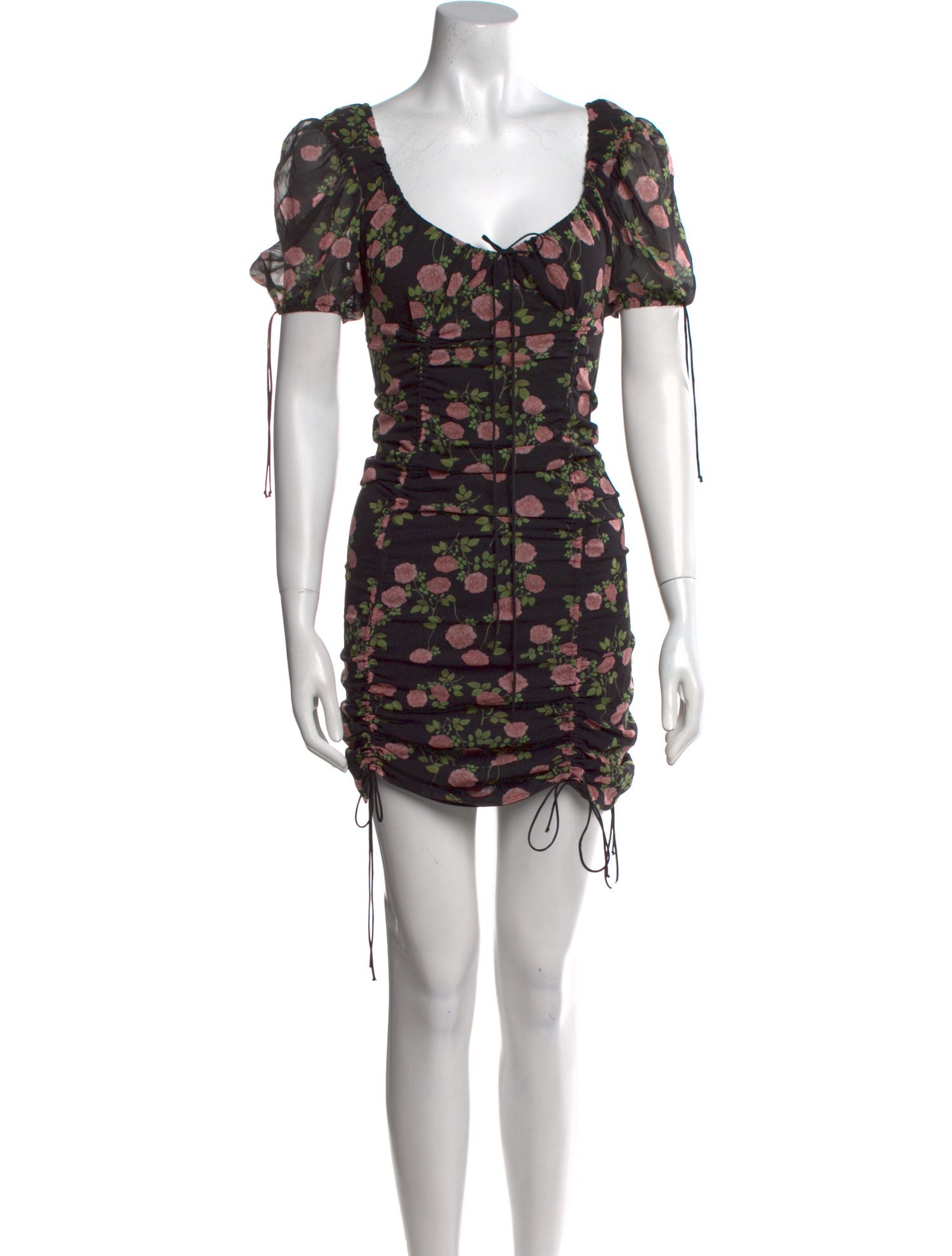 For Love & Lemons Silk Mini Dress