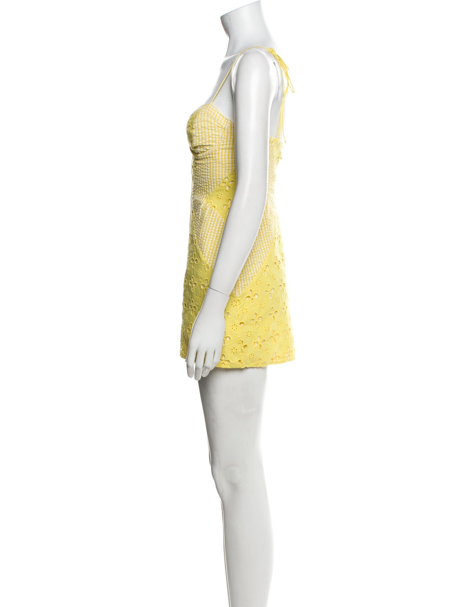 For Love & Lemons Strapless Mini Dress