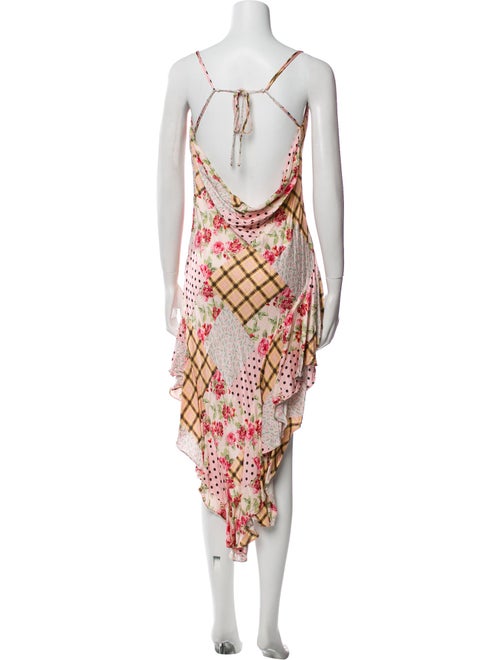 For Love & Lemons Printed Long Dress