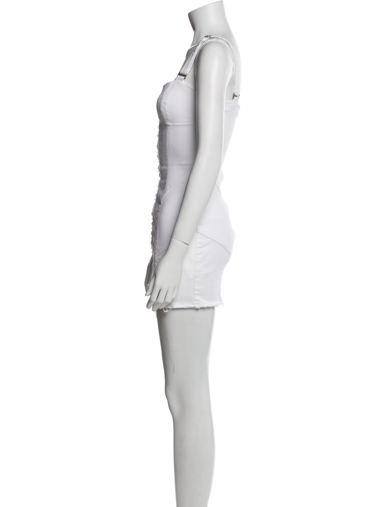 For Love & Lemons Square Neckline Mini Dress