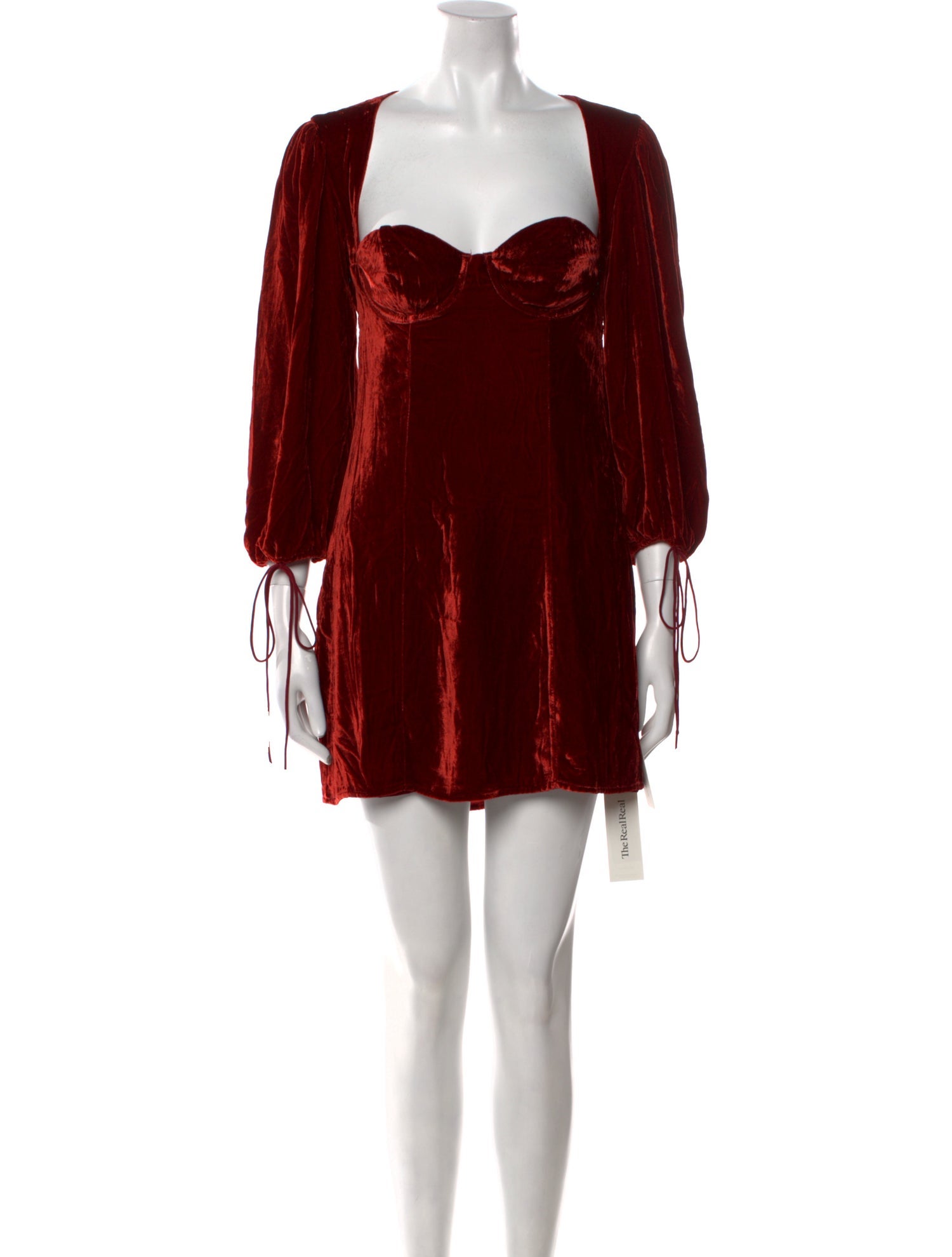 For Love & Lemons Square Neckline Mini Dress w/ Tags