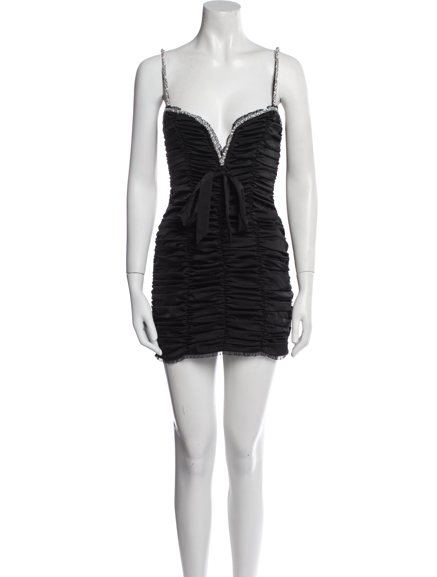 For Love & Lemons V-Neck Mini Dress