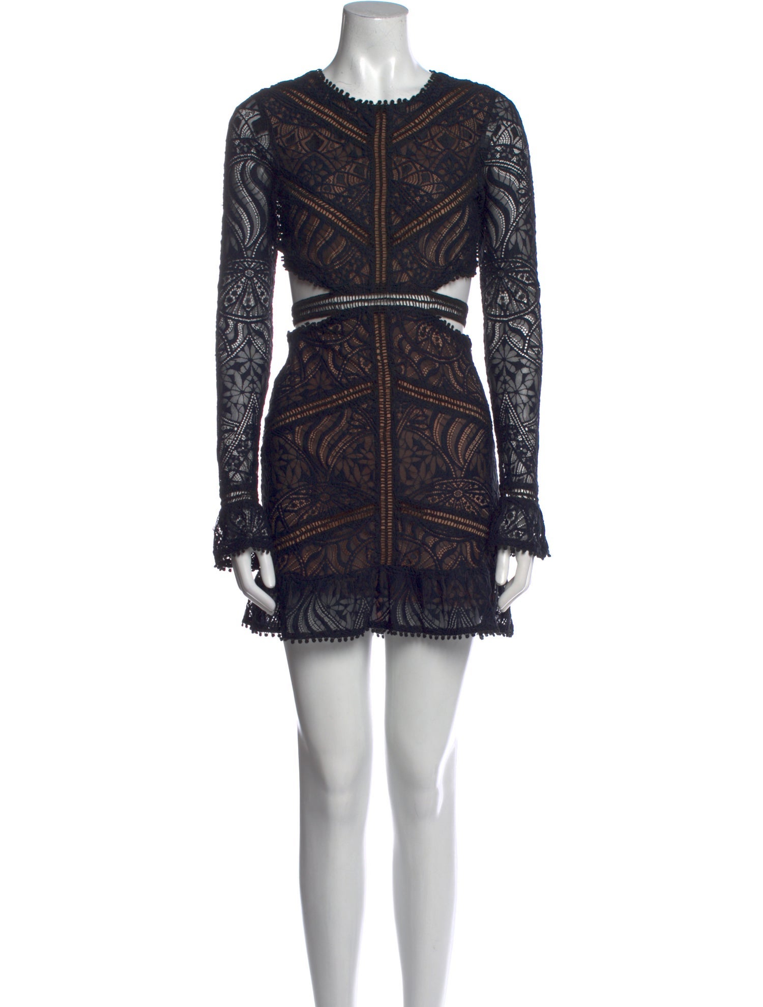 For Love & Lemons Nylon Mini Dress