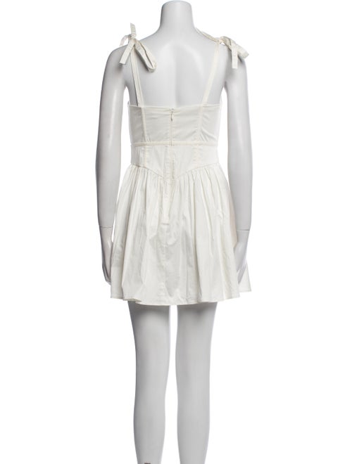 For Love & Lemons Square Neckline Mini Dress