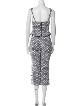 For Love & Lemons Lace Pattern Pant Set