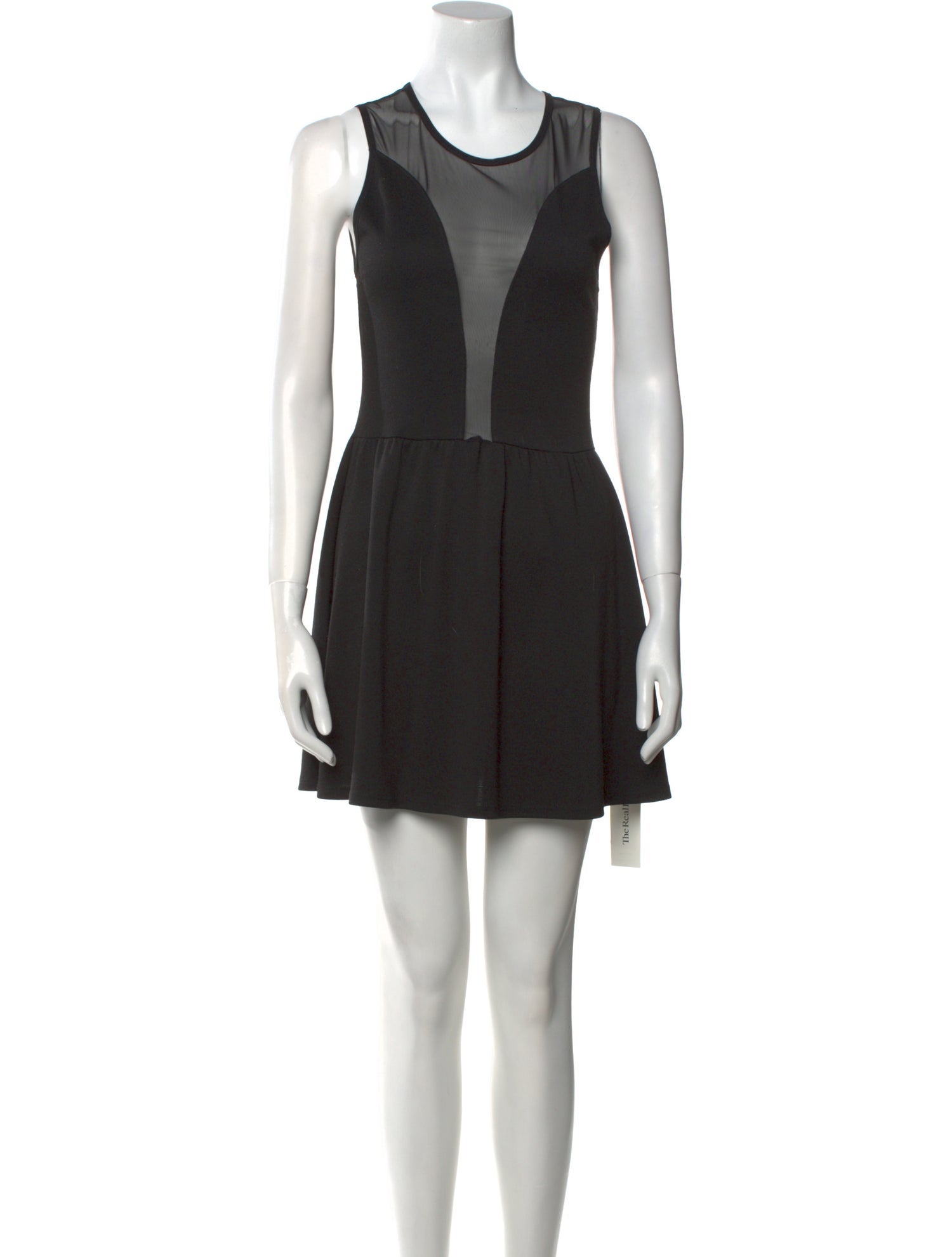 For Love & Lemons Scoop Neck Mini Dress