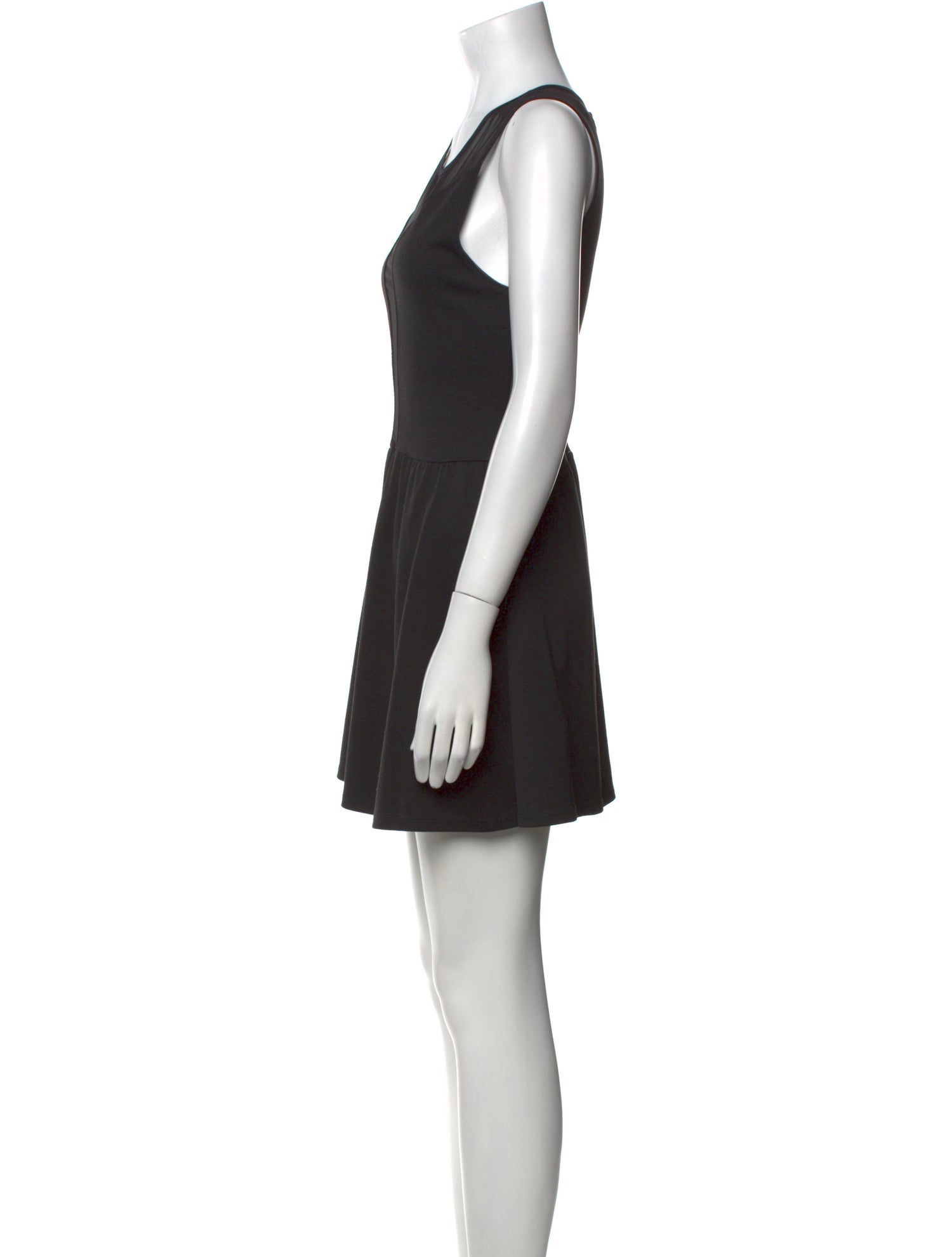 For Love & Lemons Scoop Neck Mini Dress