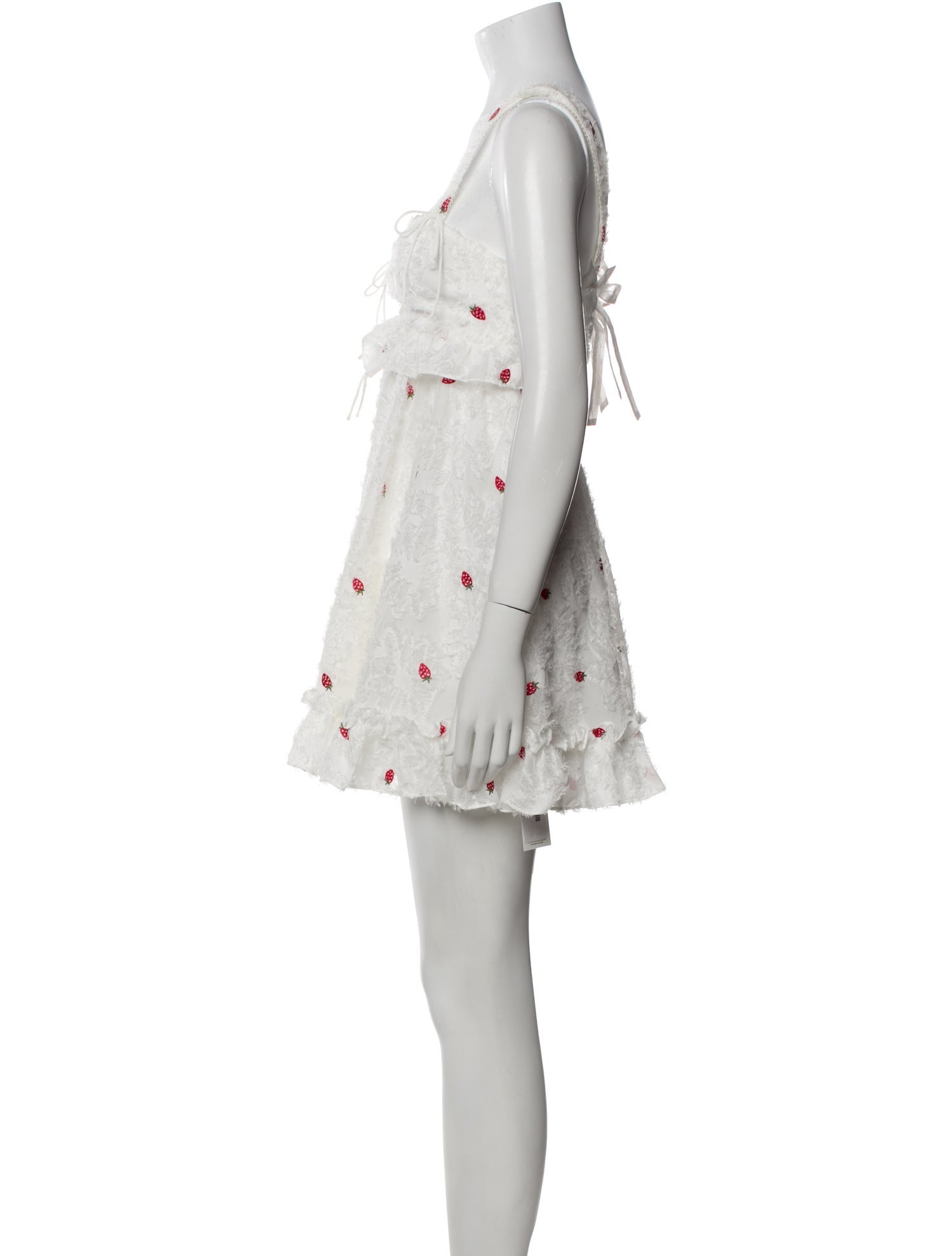 For Love & Lemons Floral Print Mini Dress