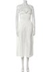 For Love & Lemons V-Neck Midi Length Dress