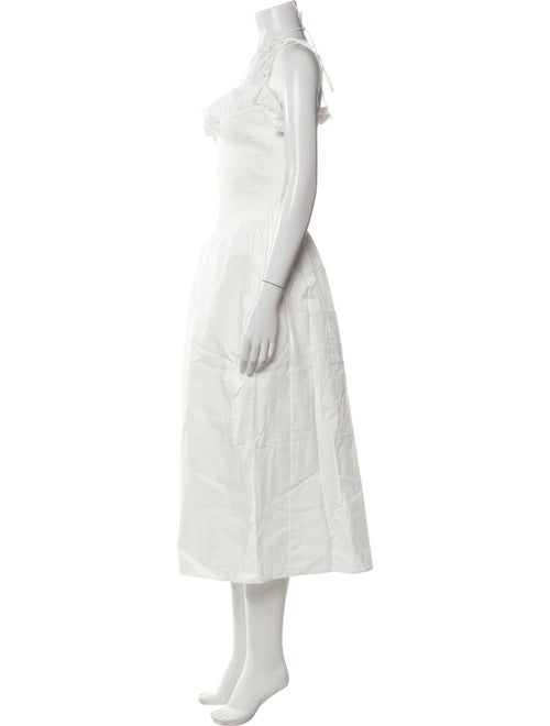 For Love & Lemons V-Neck Midi Length Dress