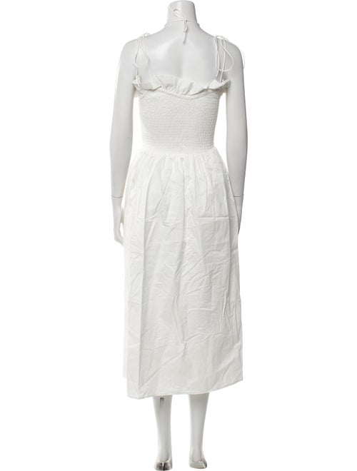 For Love & Lemons V-Neck Midi Length Dress