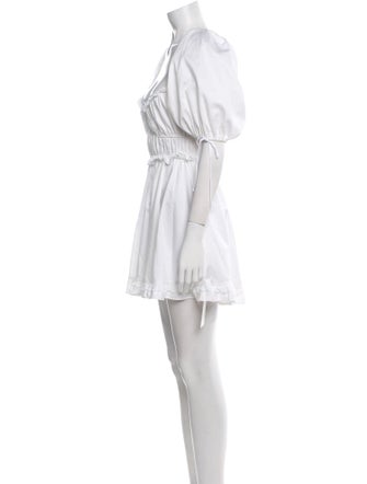 For Love & Lemons Square Neckline Mini Dress