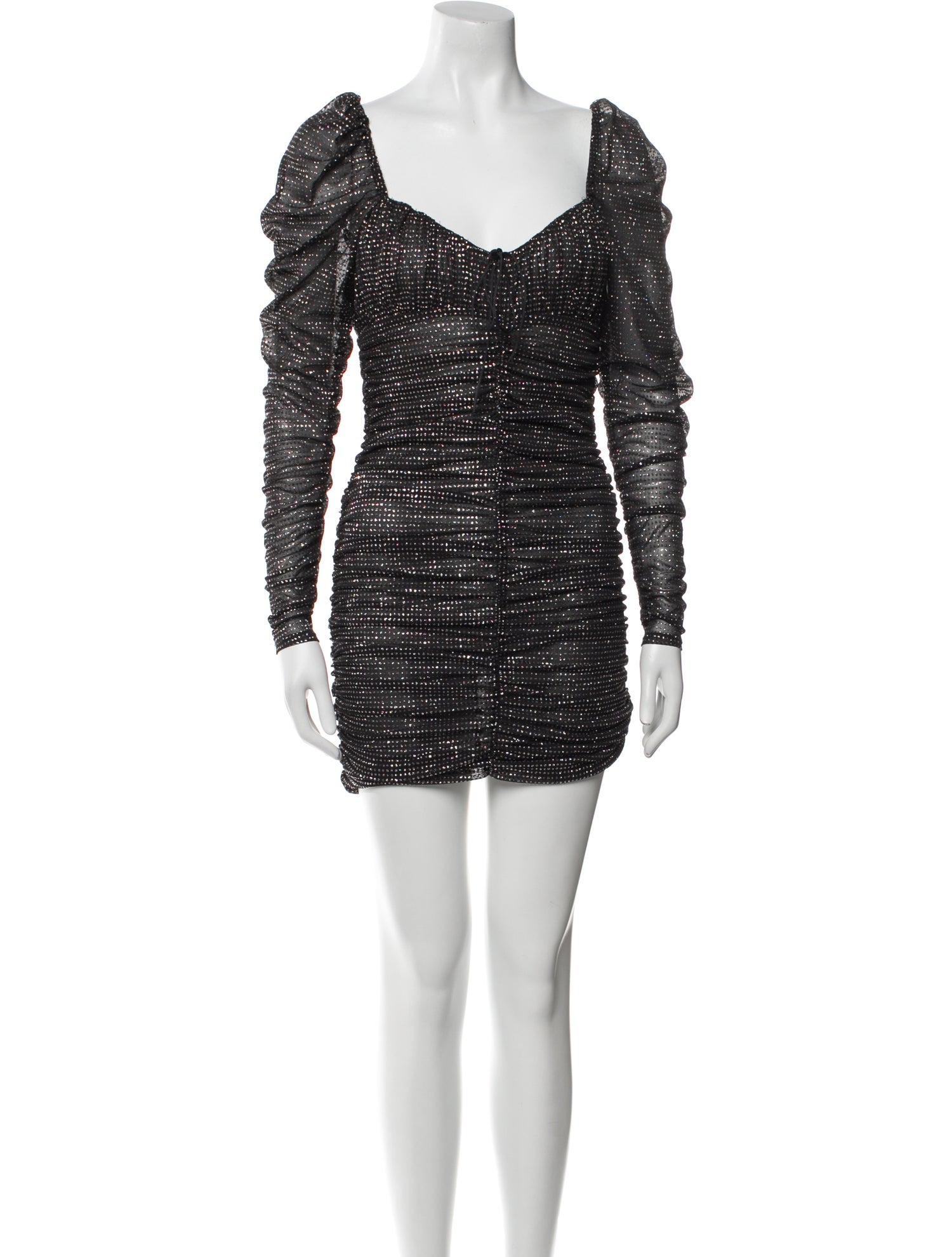 For Love & Lemons V-Neck Mini Dress